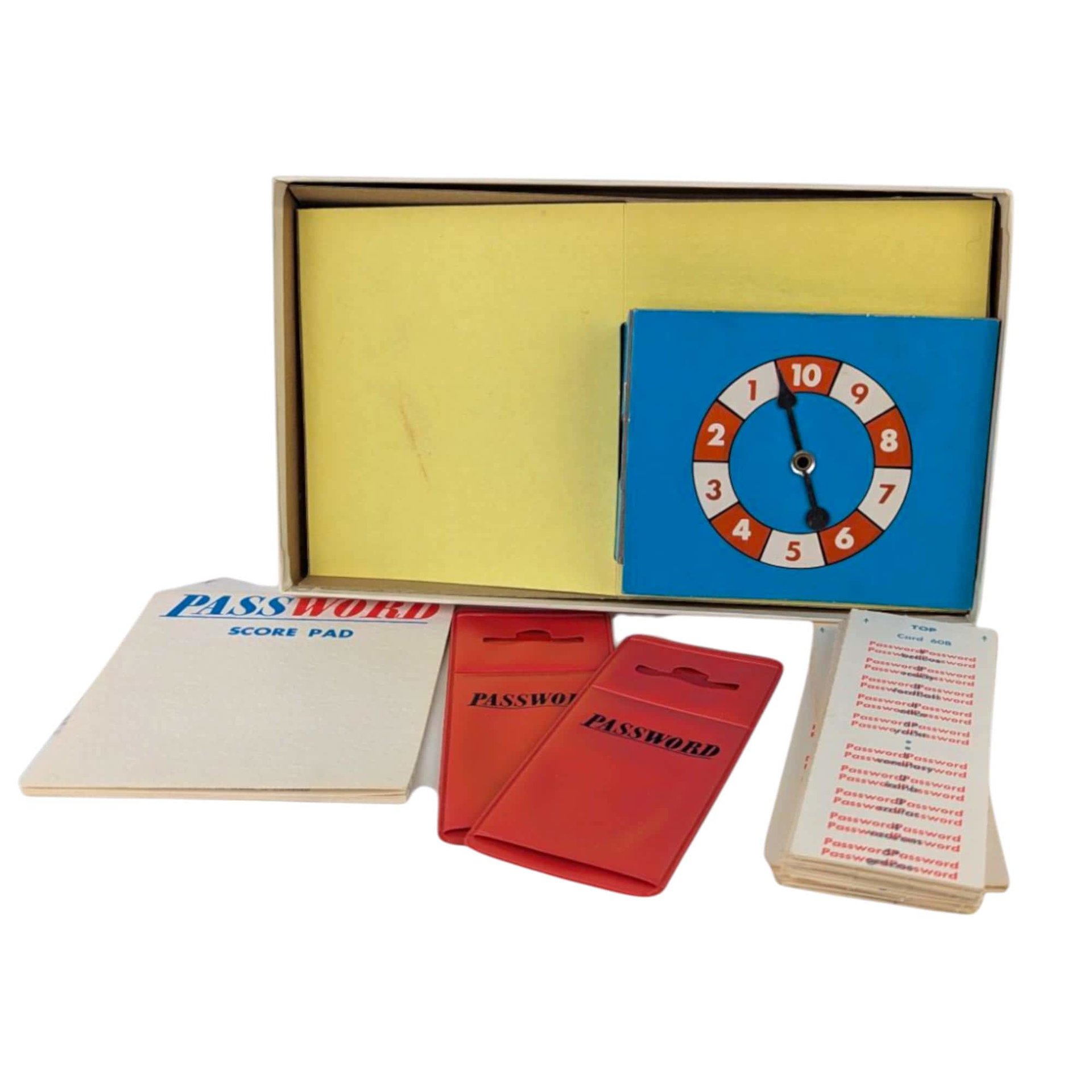 1962 Milton Bradley Password Twelfth Edition Game