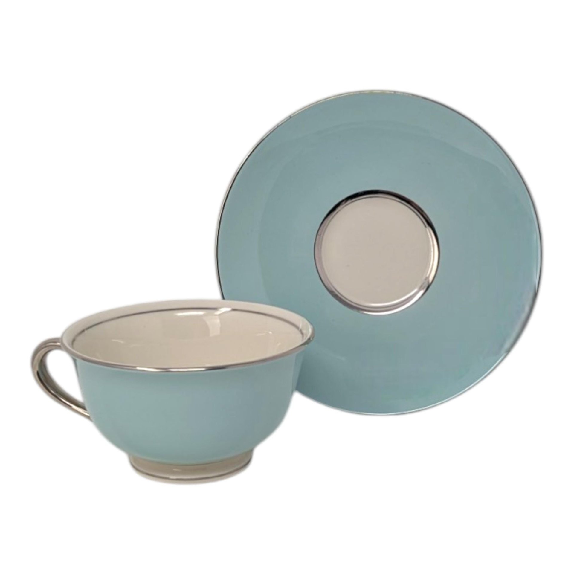 1962 Nancy Prentiss Tea Cup and Saucer Set - Set of 3