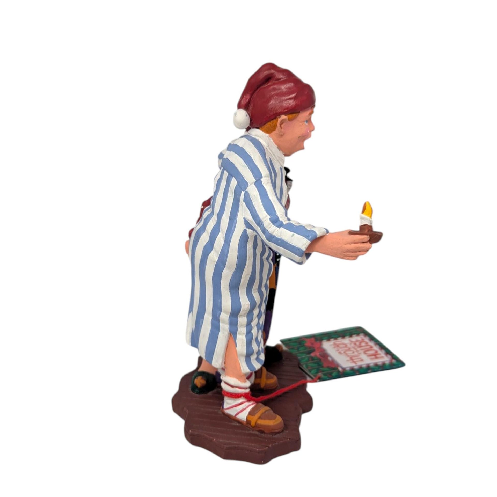 Vintage Dept 56 Mama in Her Kerchief Papa in His Cap Figurine