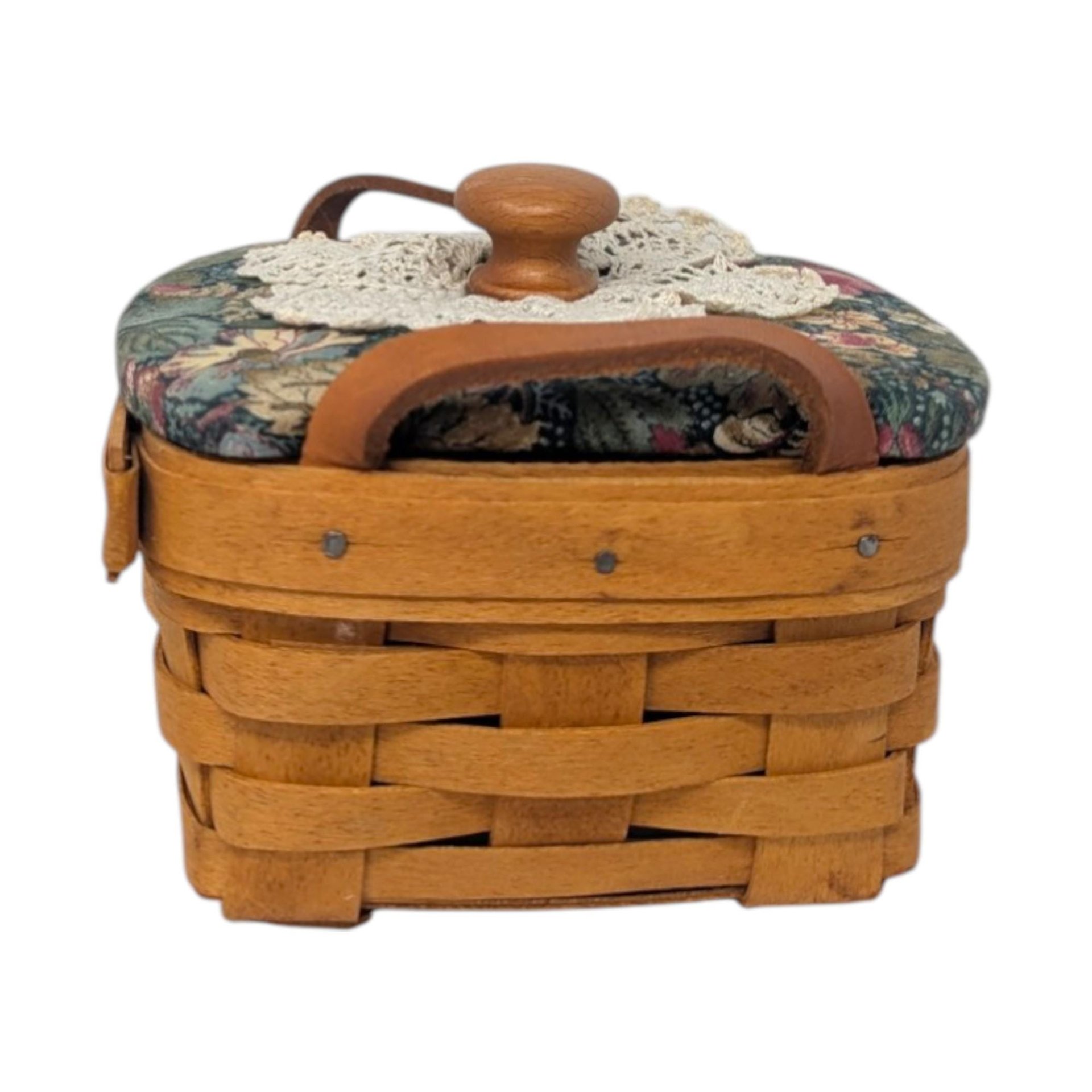 1995 Longaberger Sweet Basil Basket