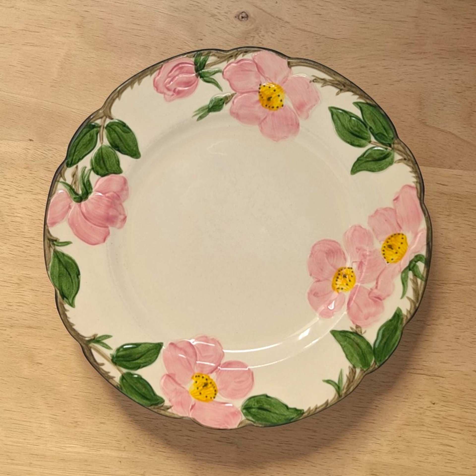 Vintage Franciscan Desert Rose Luncheon Plate