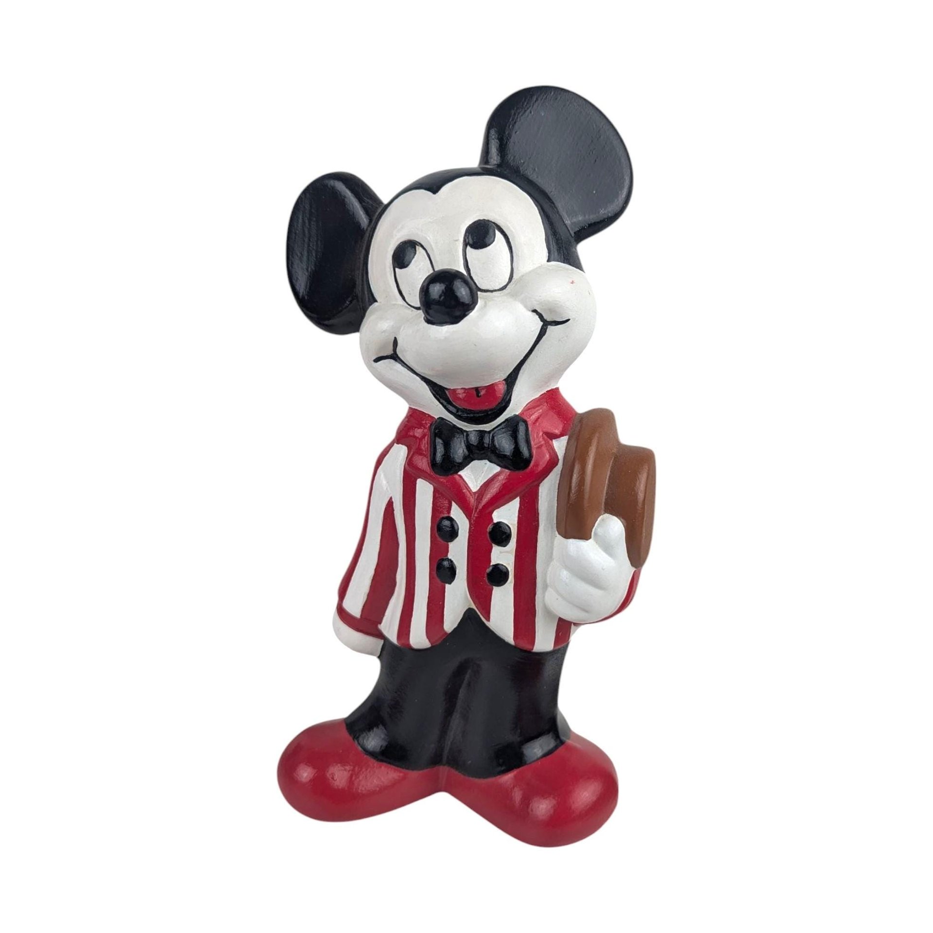 Vintage Mickey and Minnie Mouse Hand Painted Figures