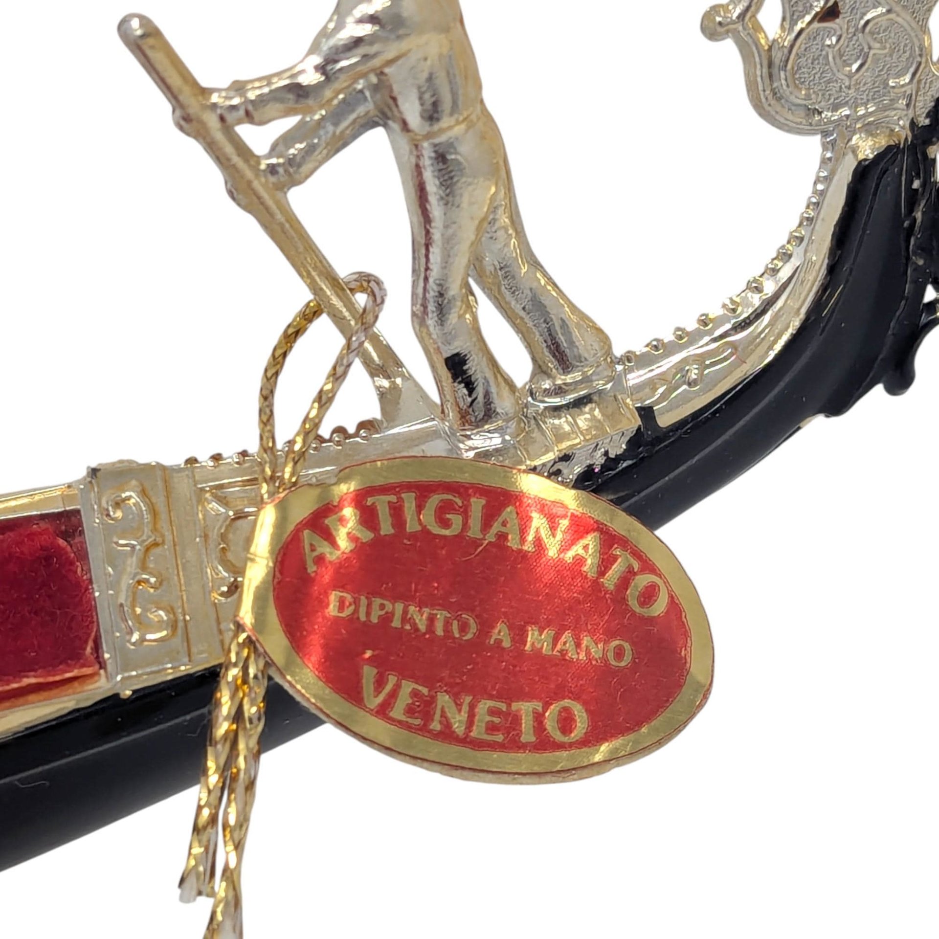 1960s Artigianato Veneto Boat Figurine
