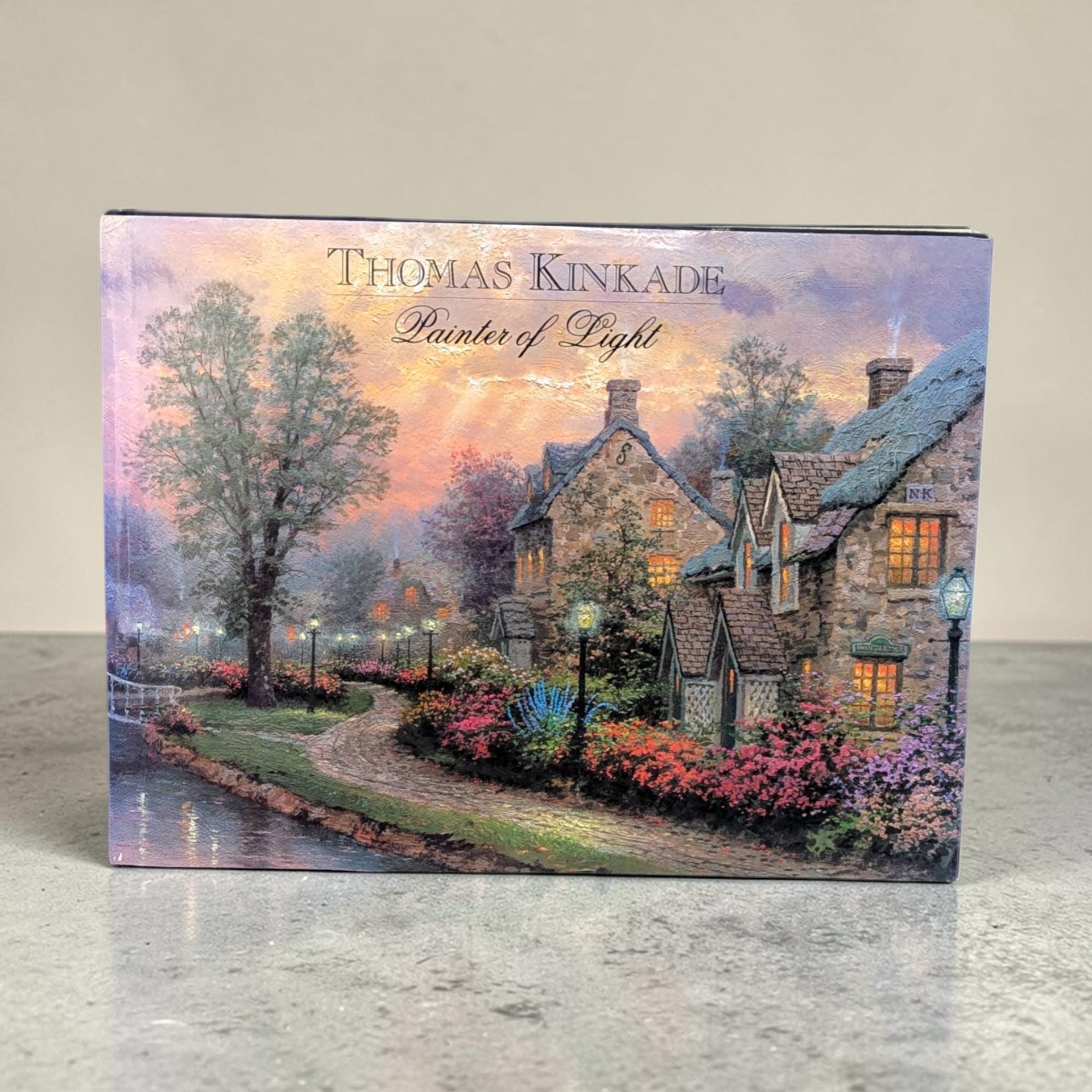 1993 Thomas Kinkade Painter of Light Hardcover Art Book