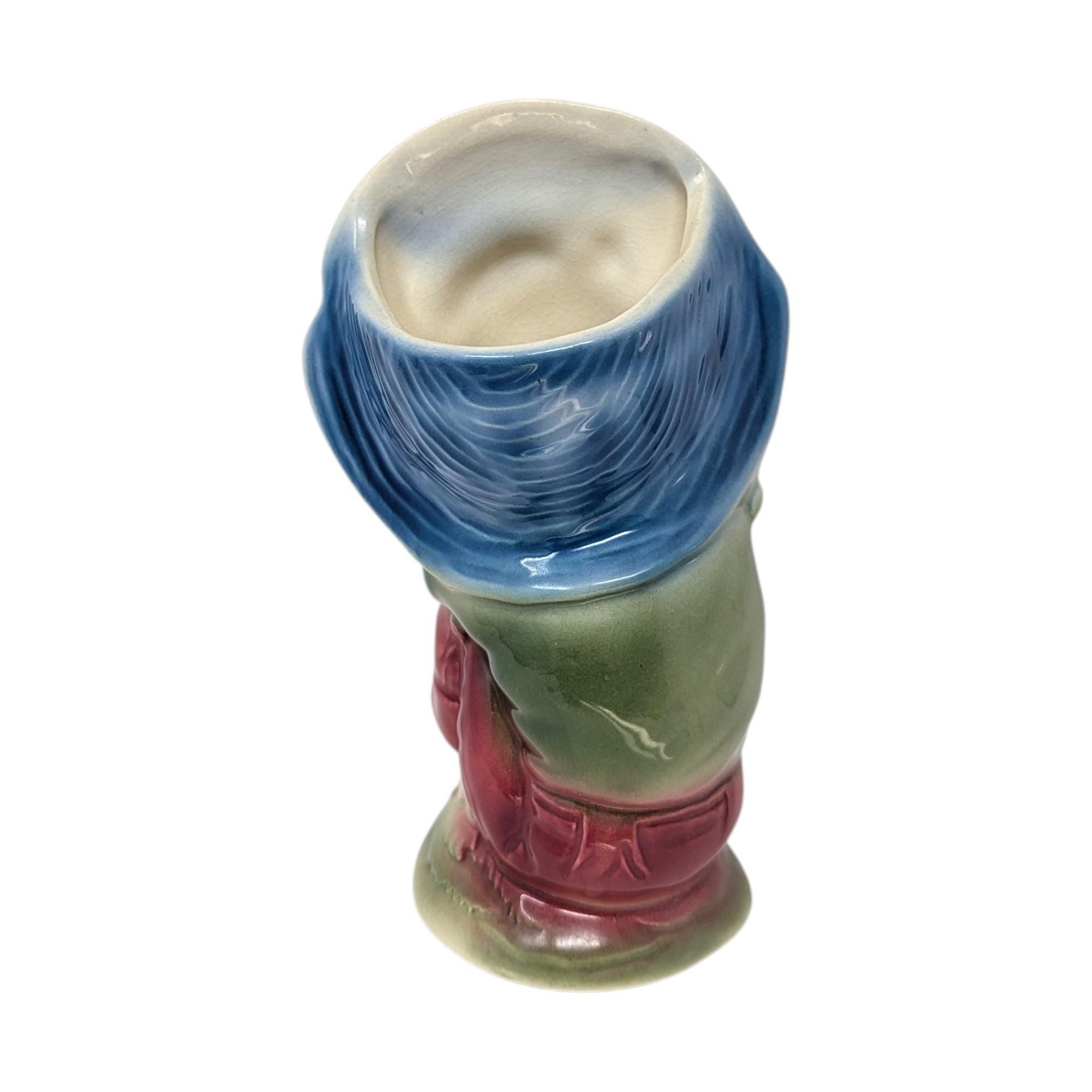 Vintage Royal Copley Chinese Boy Planter