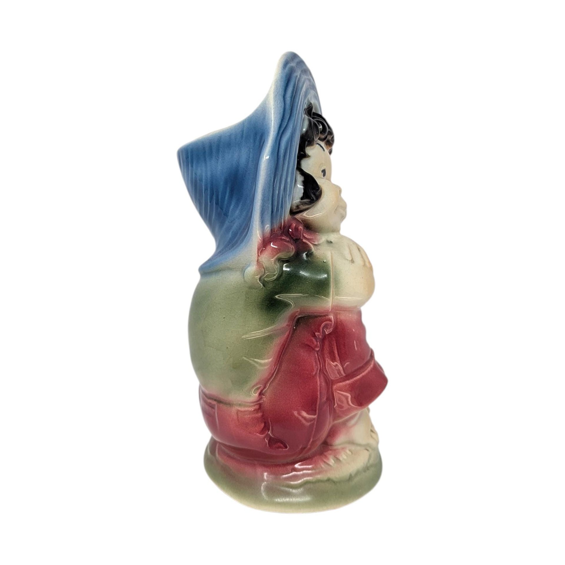 Vintage Royal Copley Chinese Boy Planter