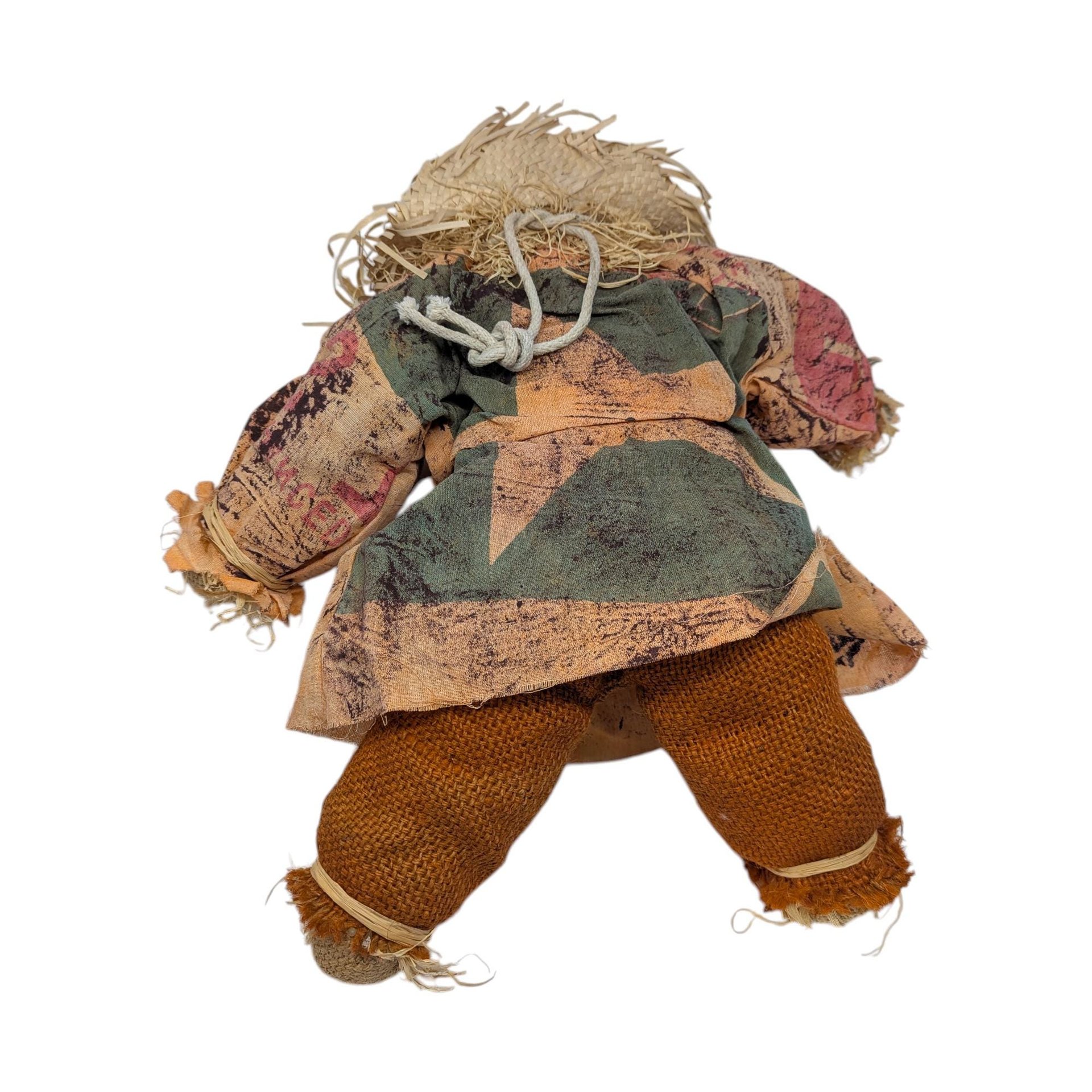 Vintage Handmade Harvest Scarecrow