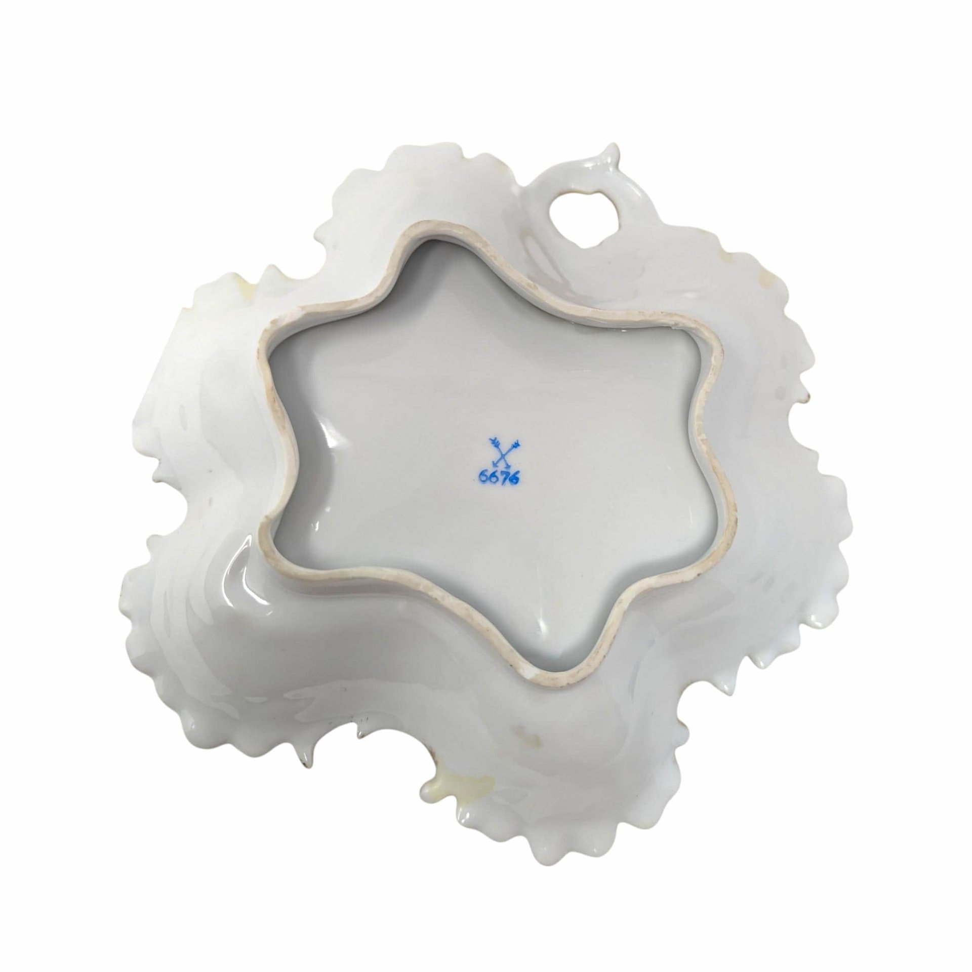 Vintage Arnart Porcelain Floral Dish