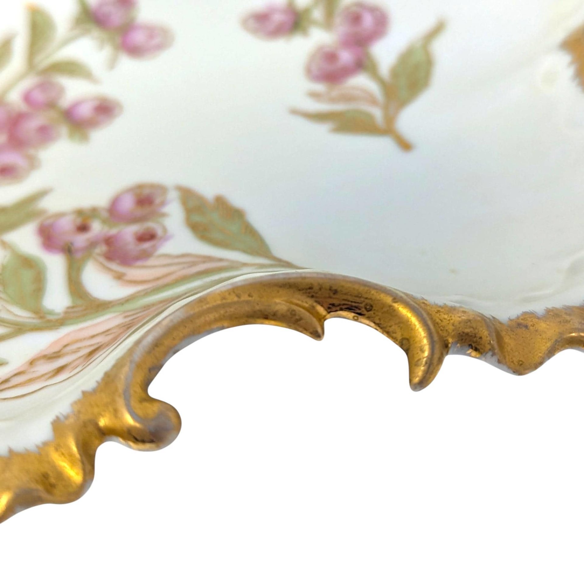 Vintage Arnart Porcelain Floral Dish