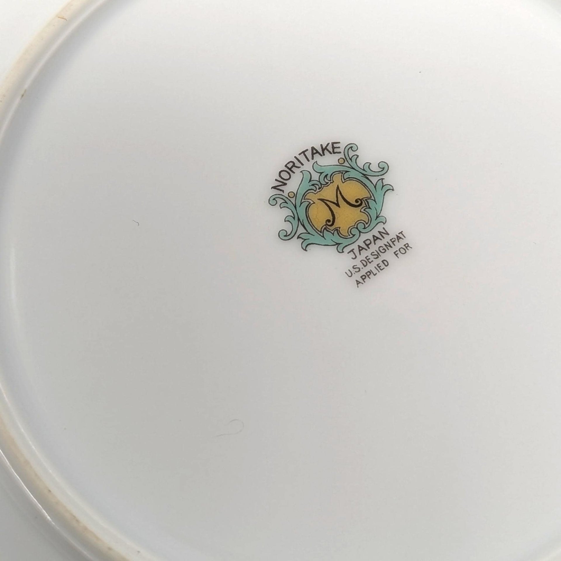 Vintage Noritake Soup Cup and Saucer Set of Four