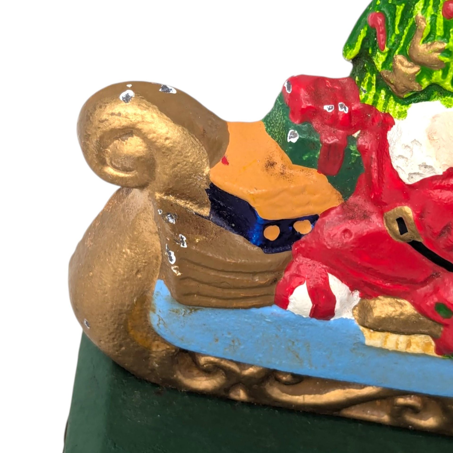 Vintage Cast Iron Christmas Stocking Holder Choice