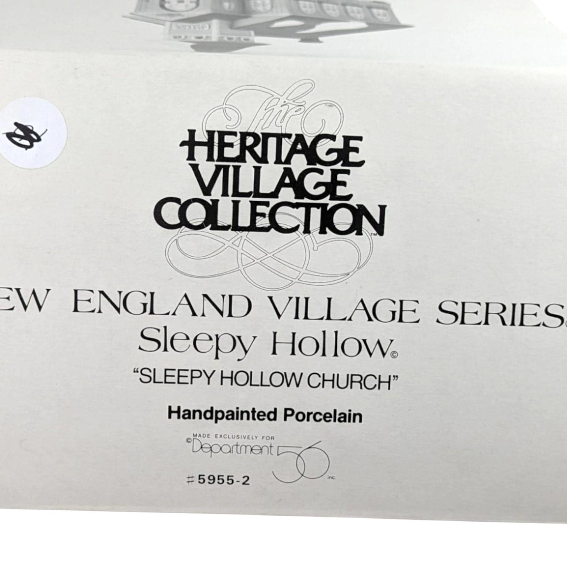 1990 Dept. 56 "Sleepy Hollow Church" New England Village