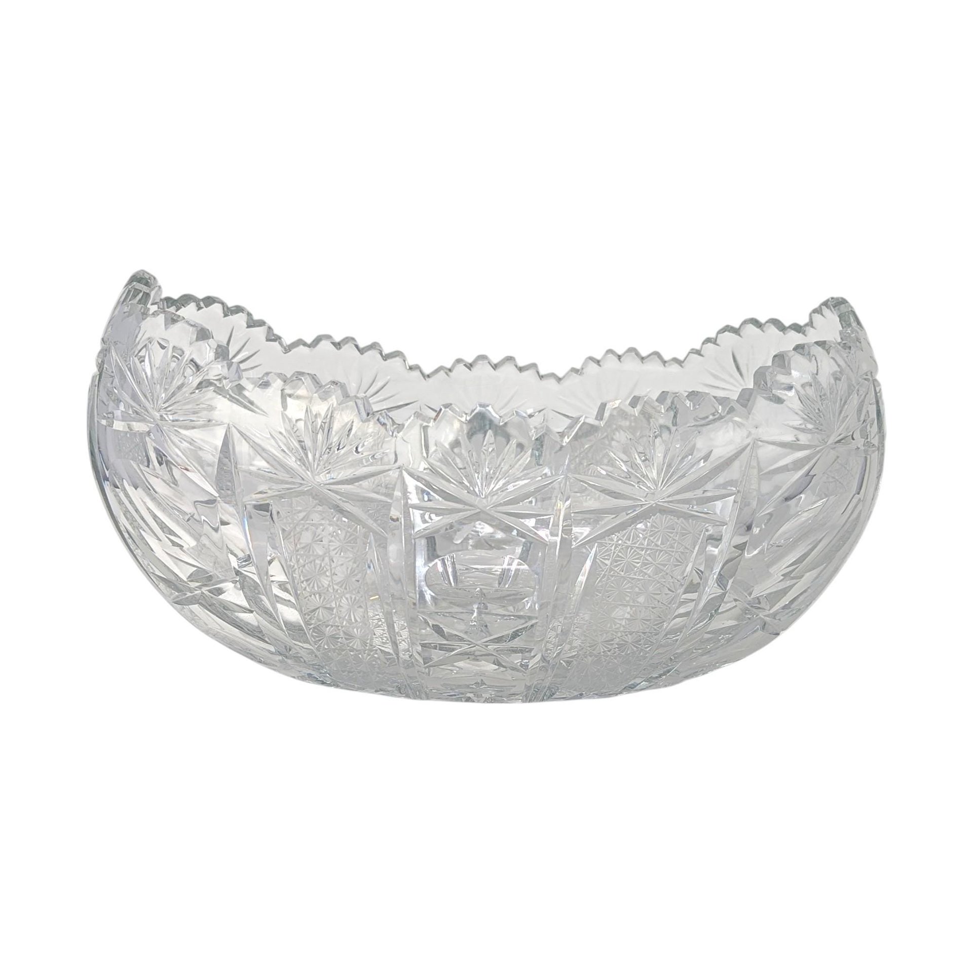 Vintage American Brilliant Cut Crystal Bowl