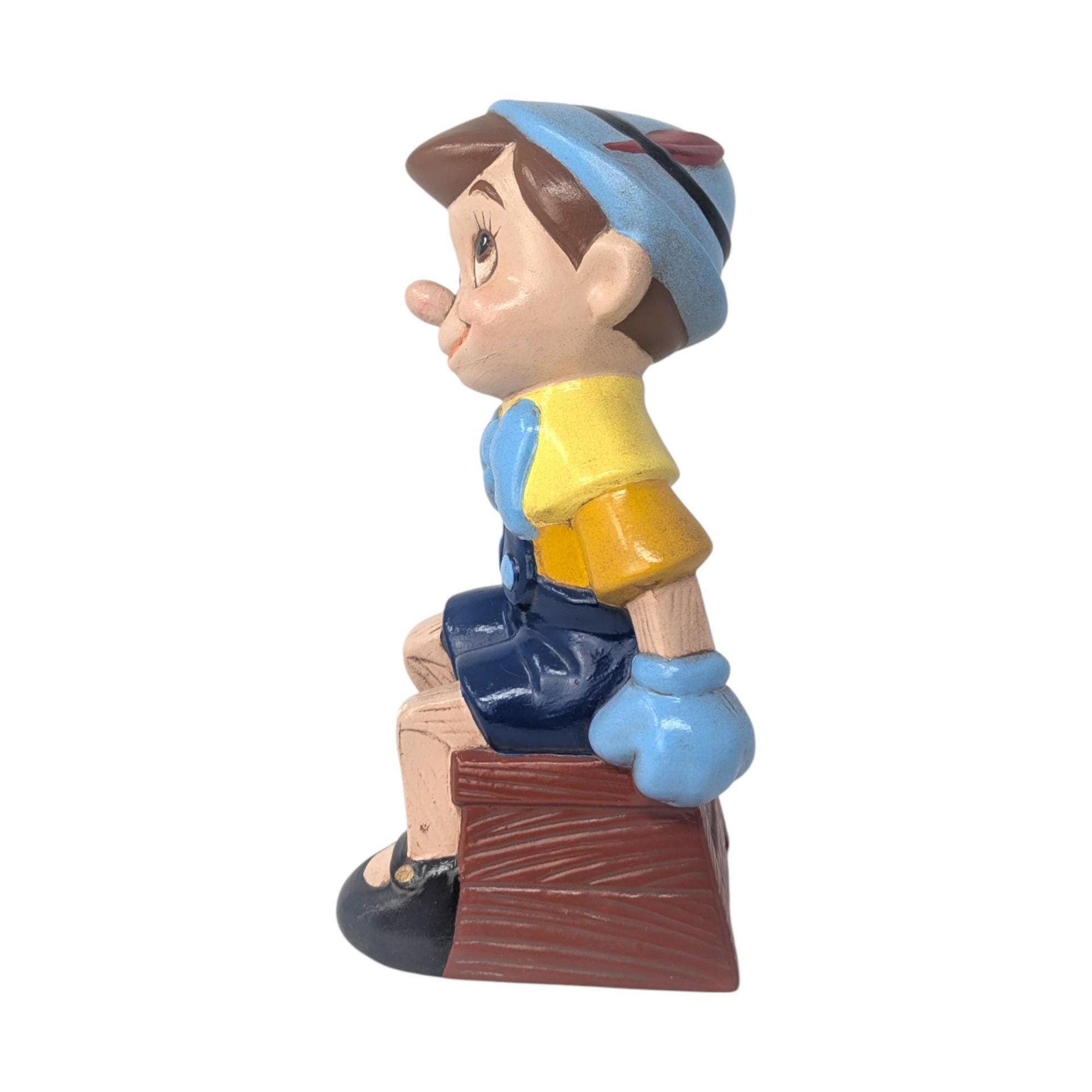 1970s Disney Pinocchio Ceramic Figurine