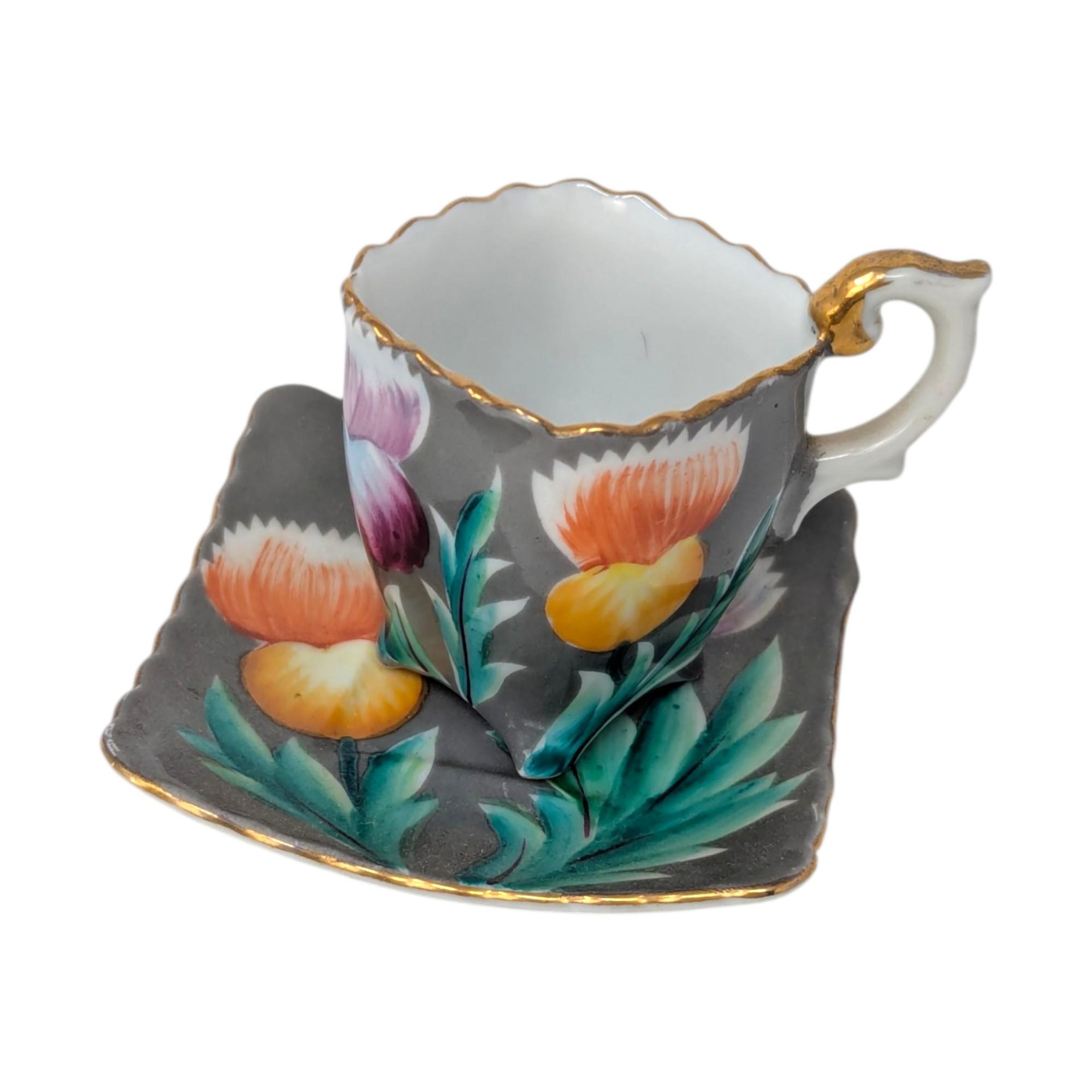 Trimont Occupied Japan Thistle Demitasse