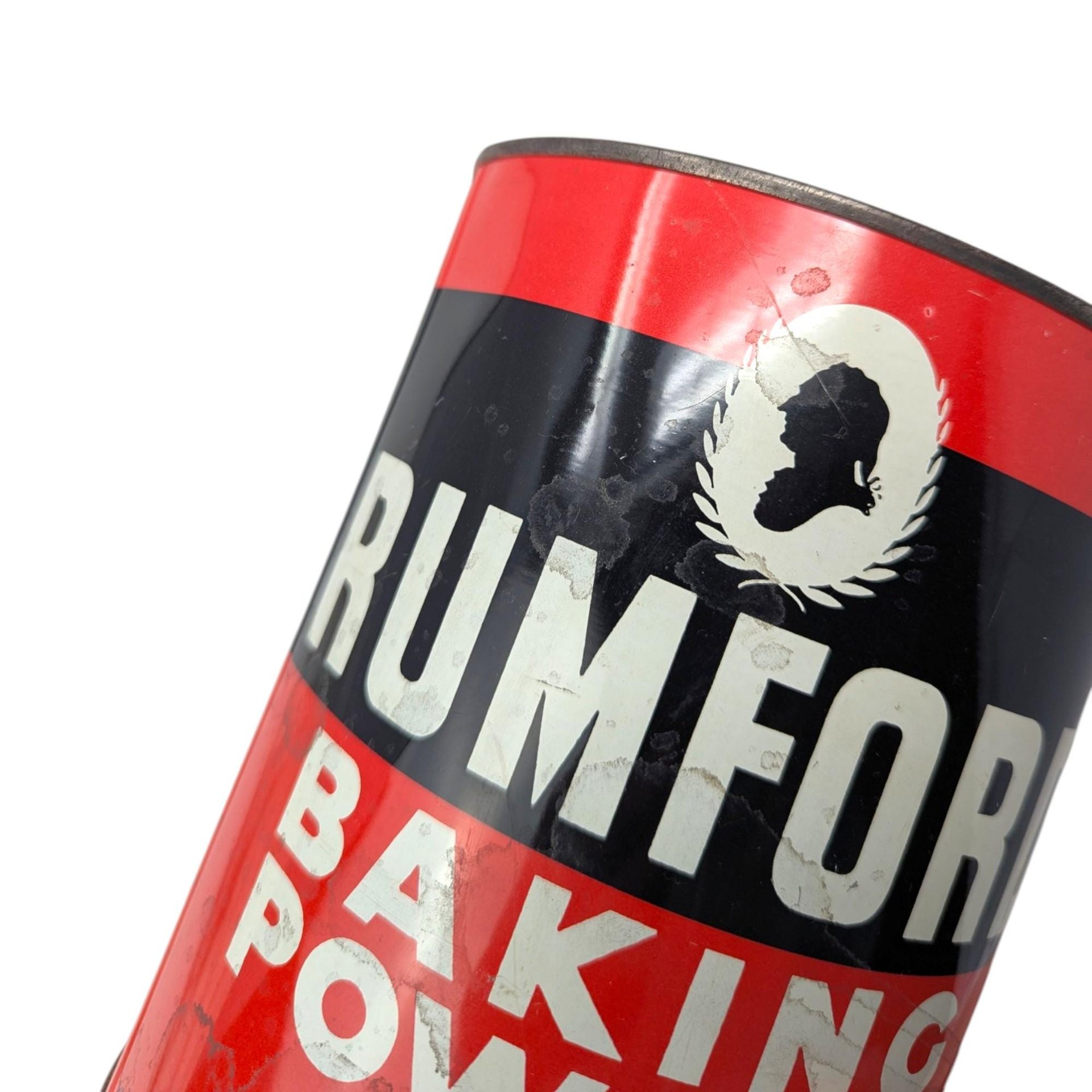 1960s Rumford Baking Powder 5lb Empty Tin