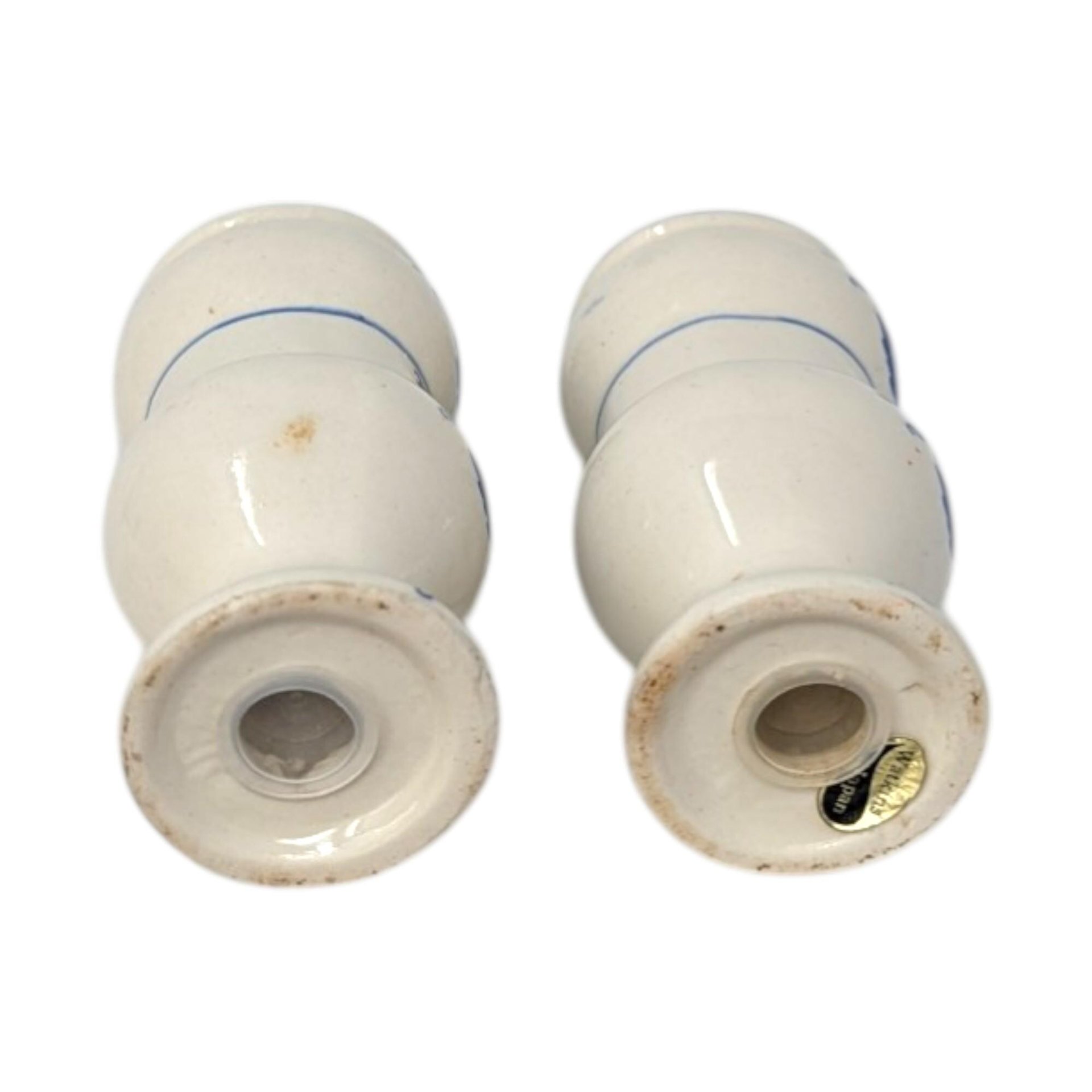 Vintage Watkins Blue Onion Shakers