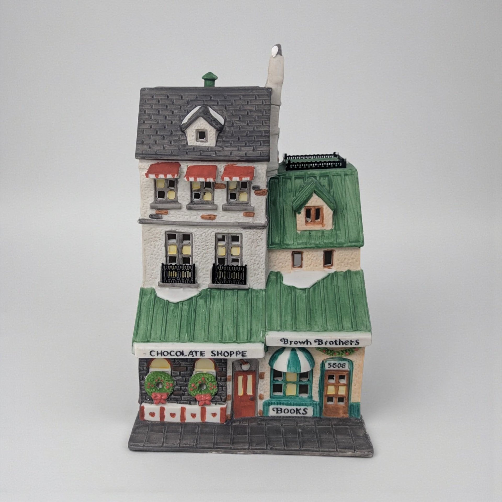 1993 Dept 56 The Chocolate Shoppe Christmas in the City