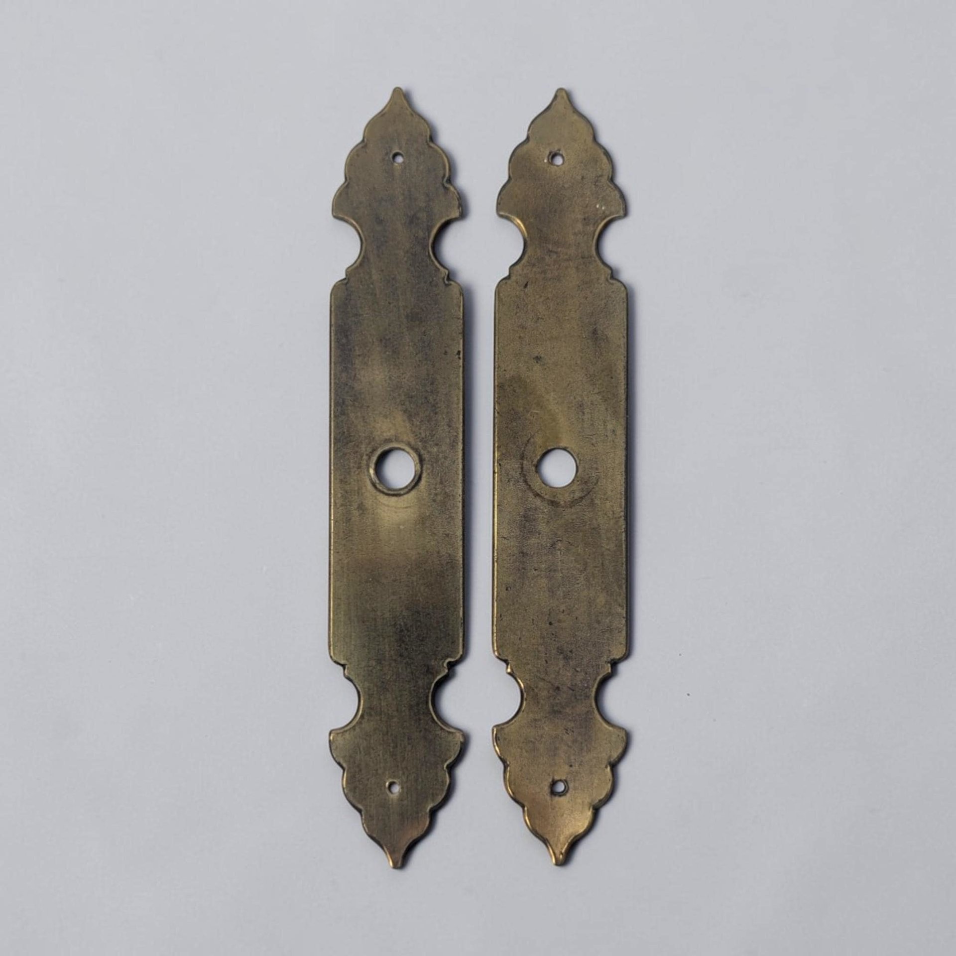 Vintage Brass Decorative Escutcheon Plates