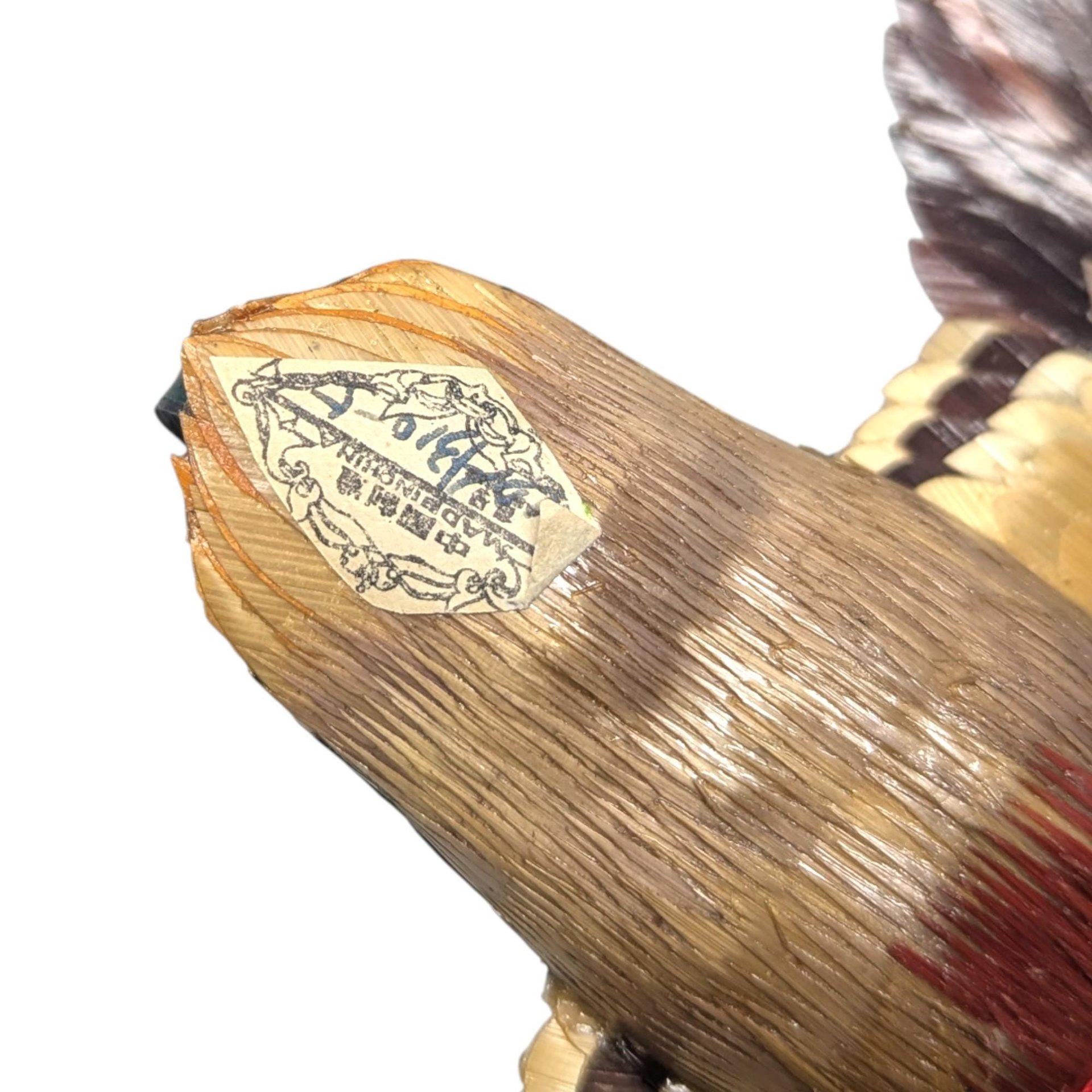 Vintage Painted Wooden Duck Decoy Ornaments