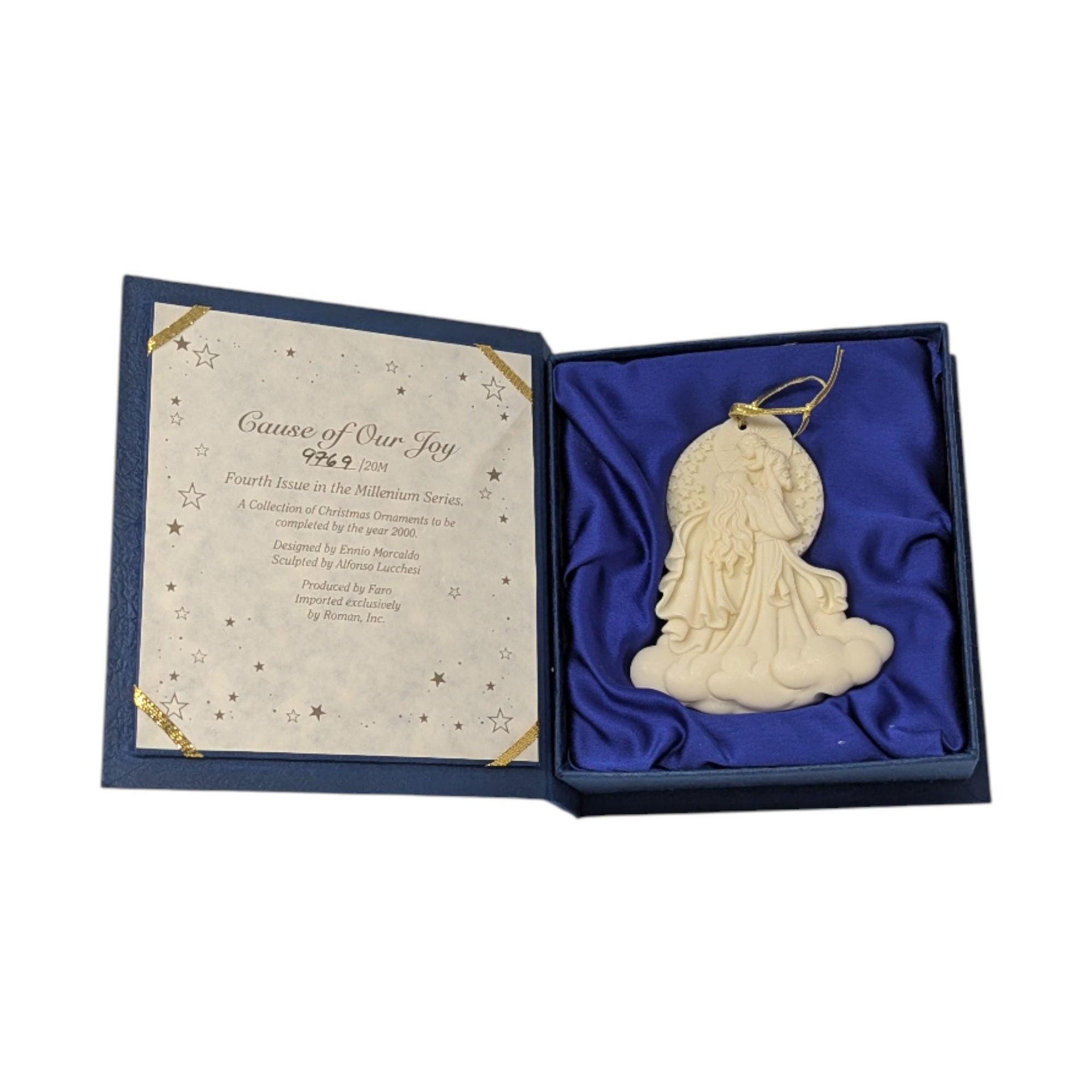 2000 Roman Cause of Our Joy Millennium Series Ornament