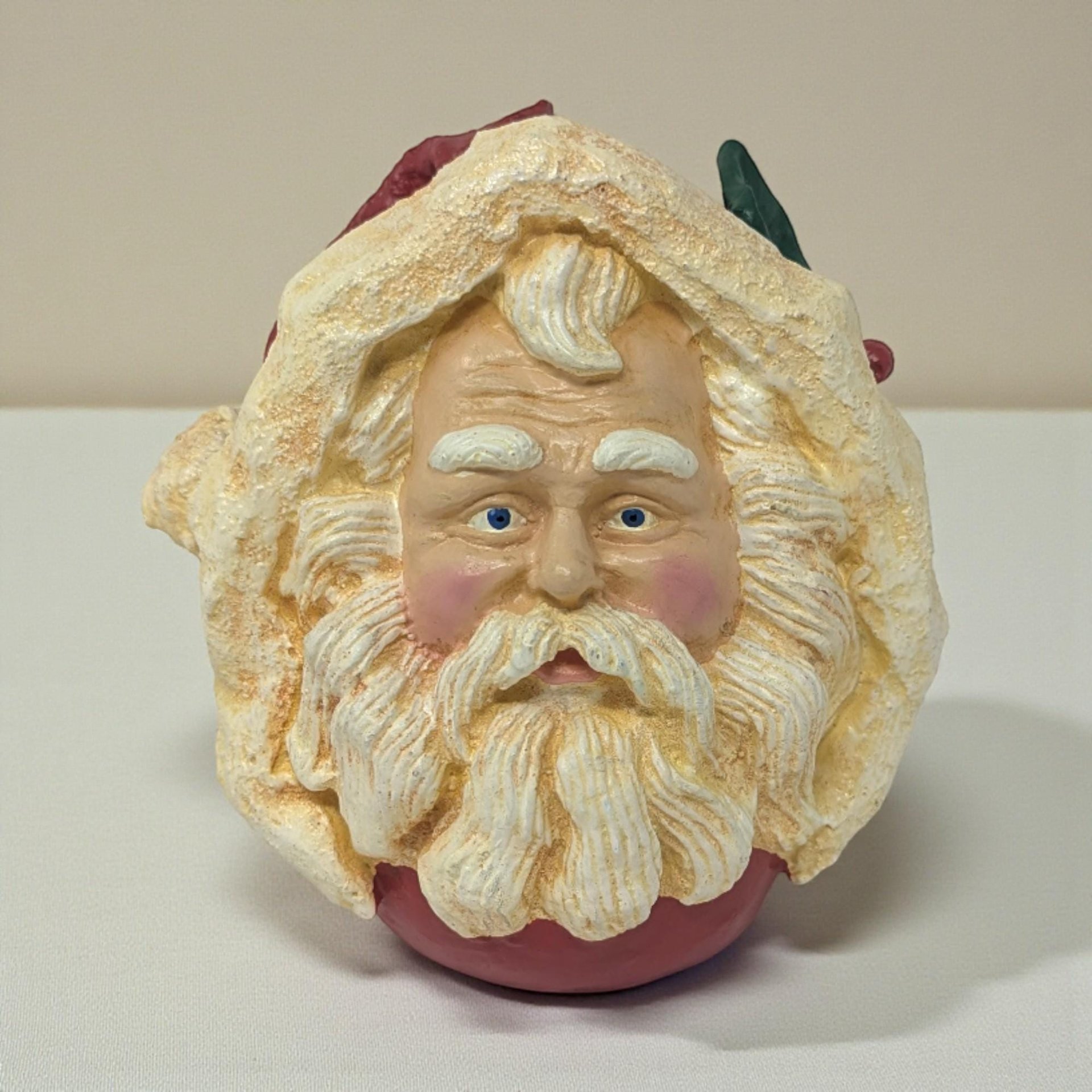 Vintage Midwest Importers Santa Head Figure