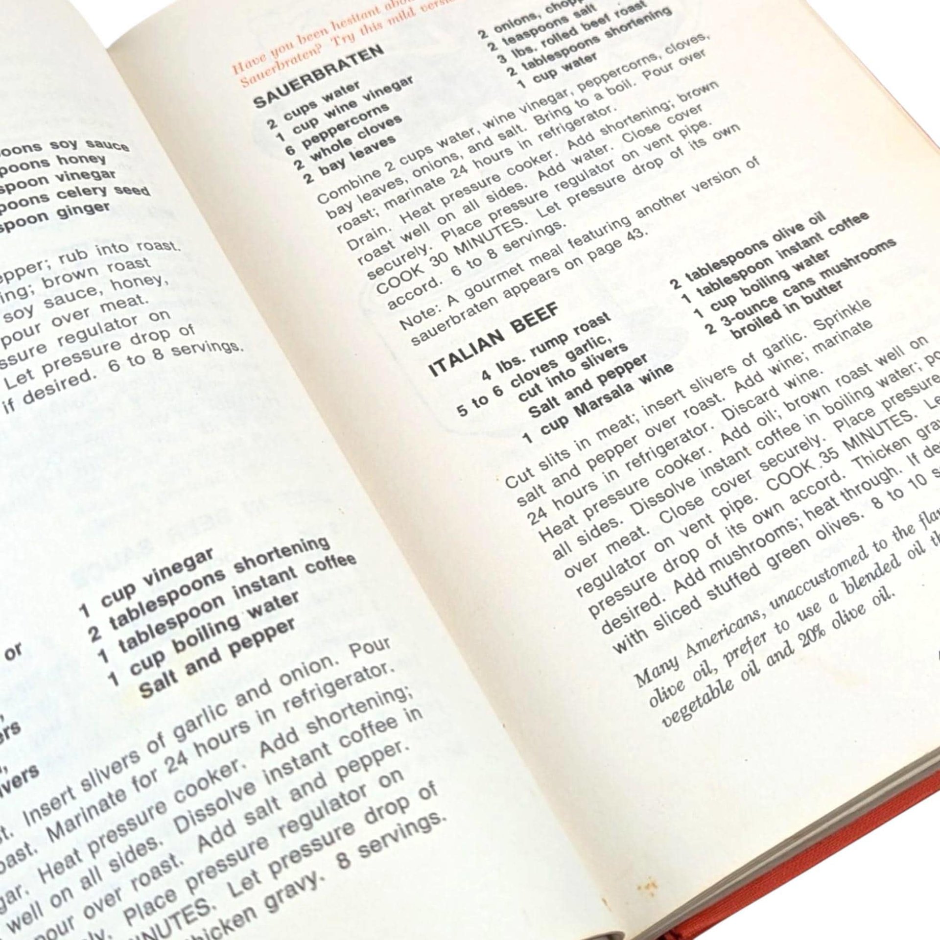 1980 Pressure Cooking is Pleasure Cooking Hardcover