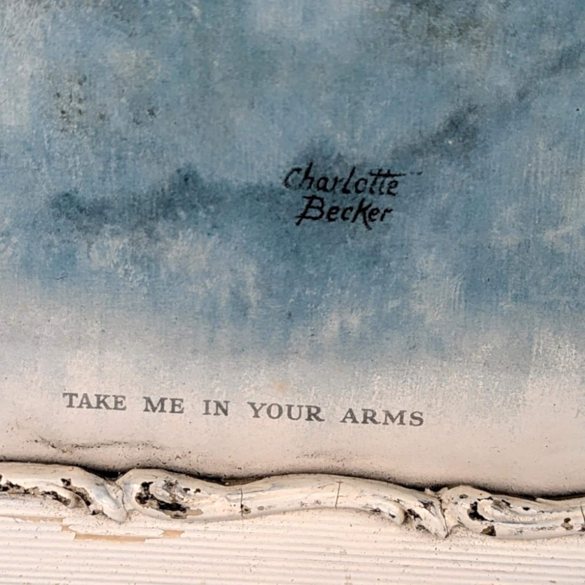 Vintage Charlotte Becker "Take Me In Your Arms" Baby Print