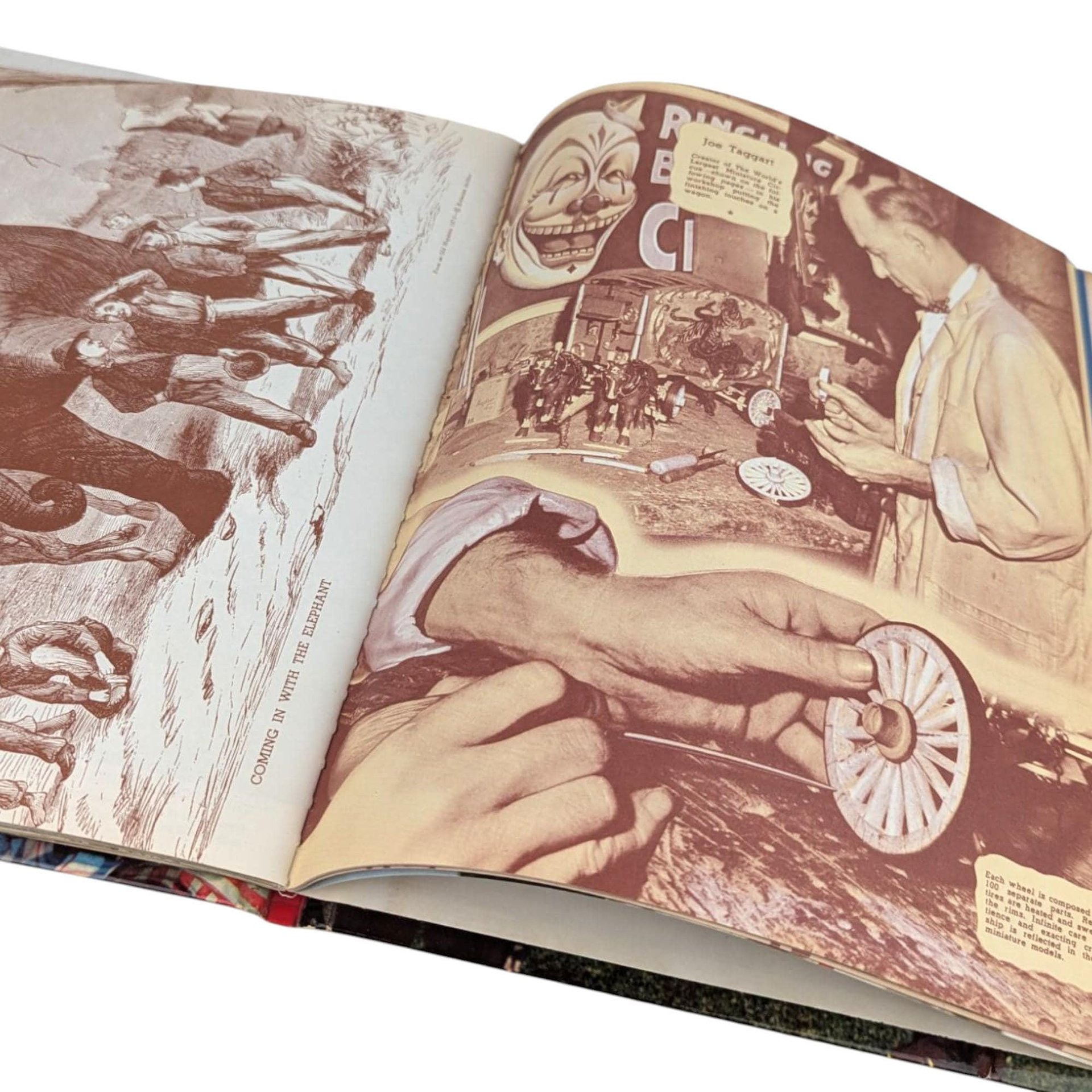 1961 "The Circus" Ideals Hardcover Book