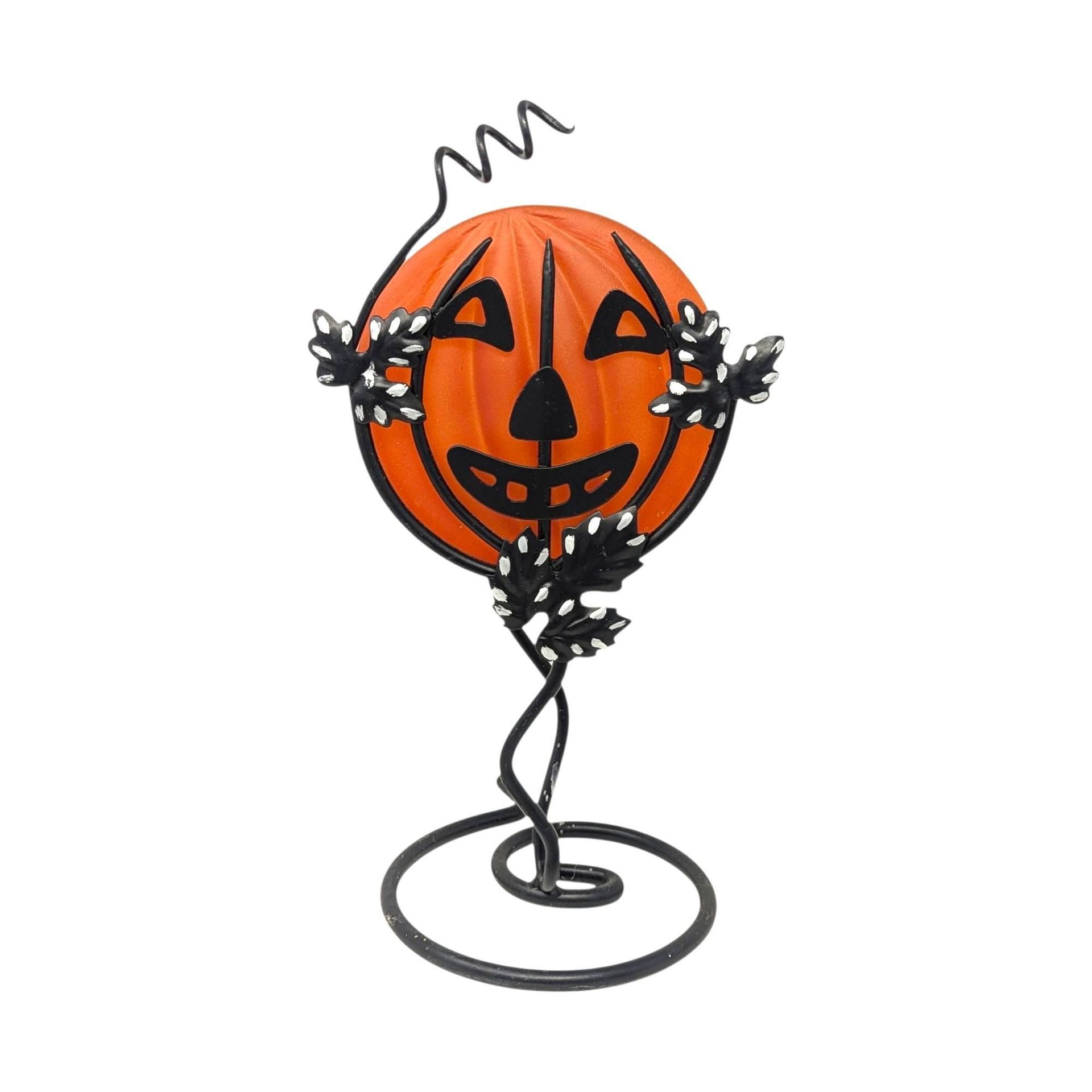 Vintage Dept 56 Jack O' Lantern Candle Holder