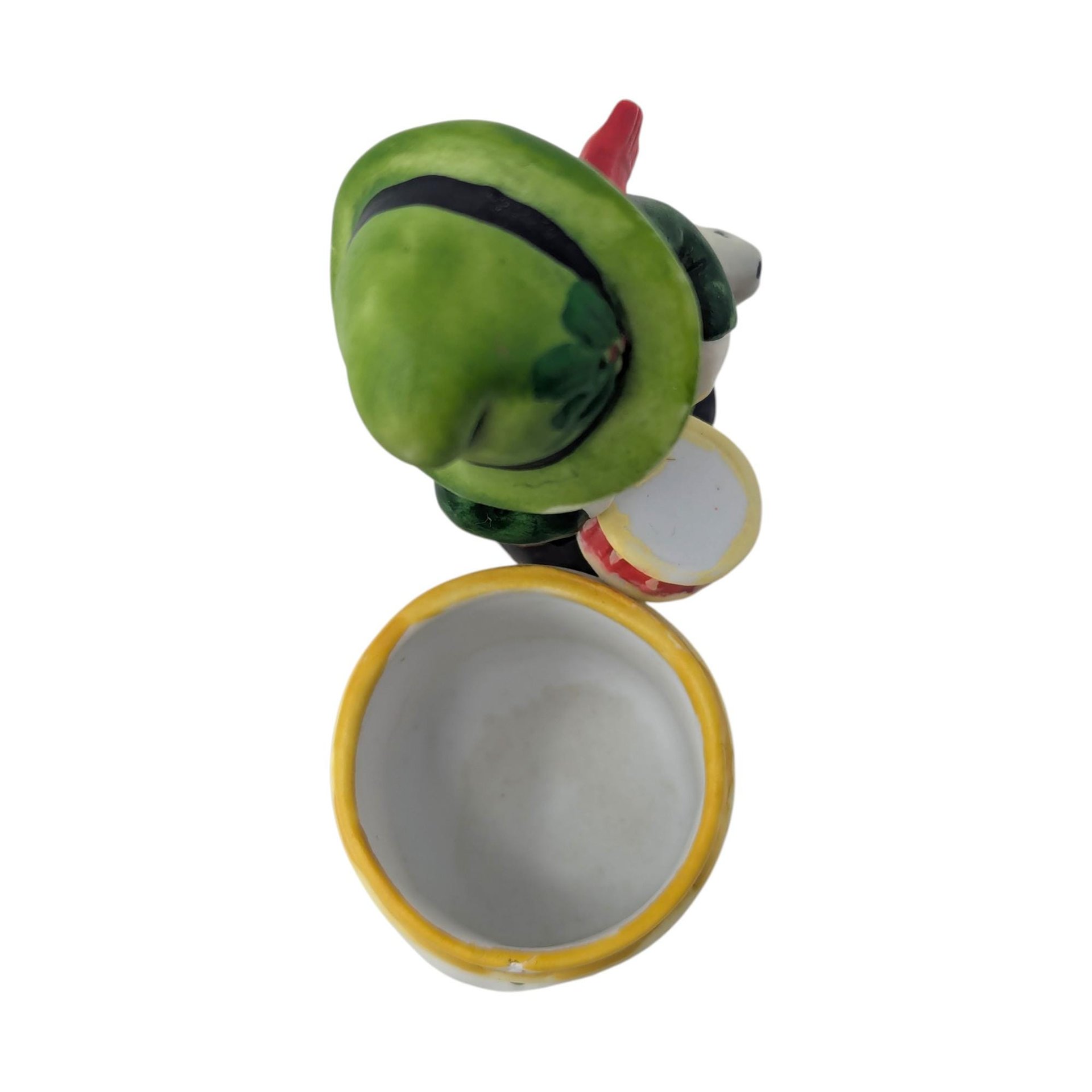 Vintage JSNY Ceramic Drummer Boy Votive Holder