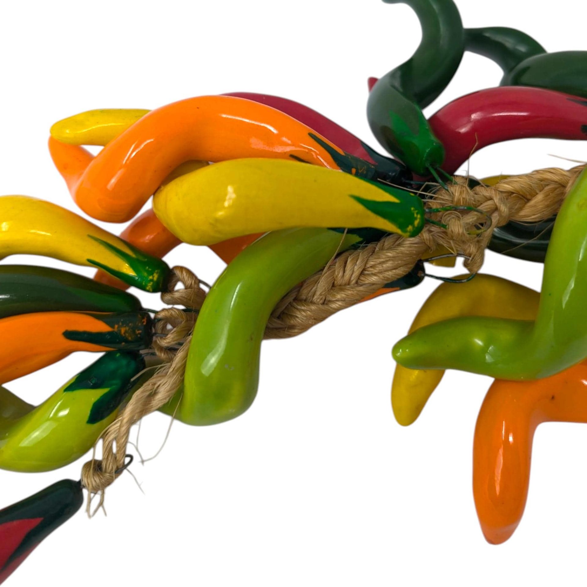 Vintage Ceramic Chili Pepper Ristra