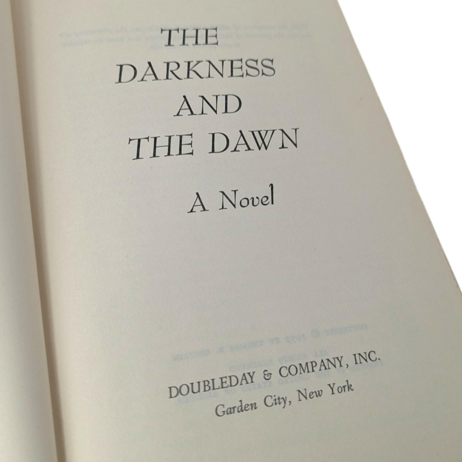 The Darkness and the Dawn Thomas B. Costain 1959