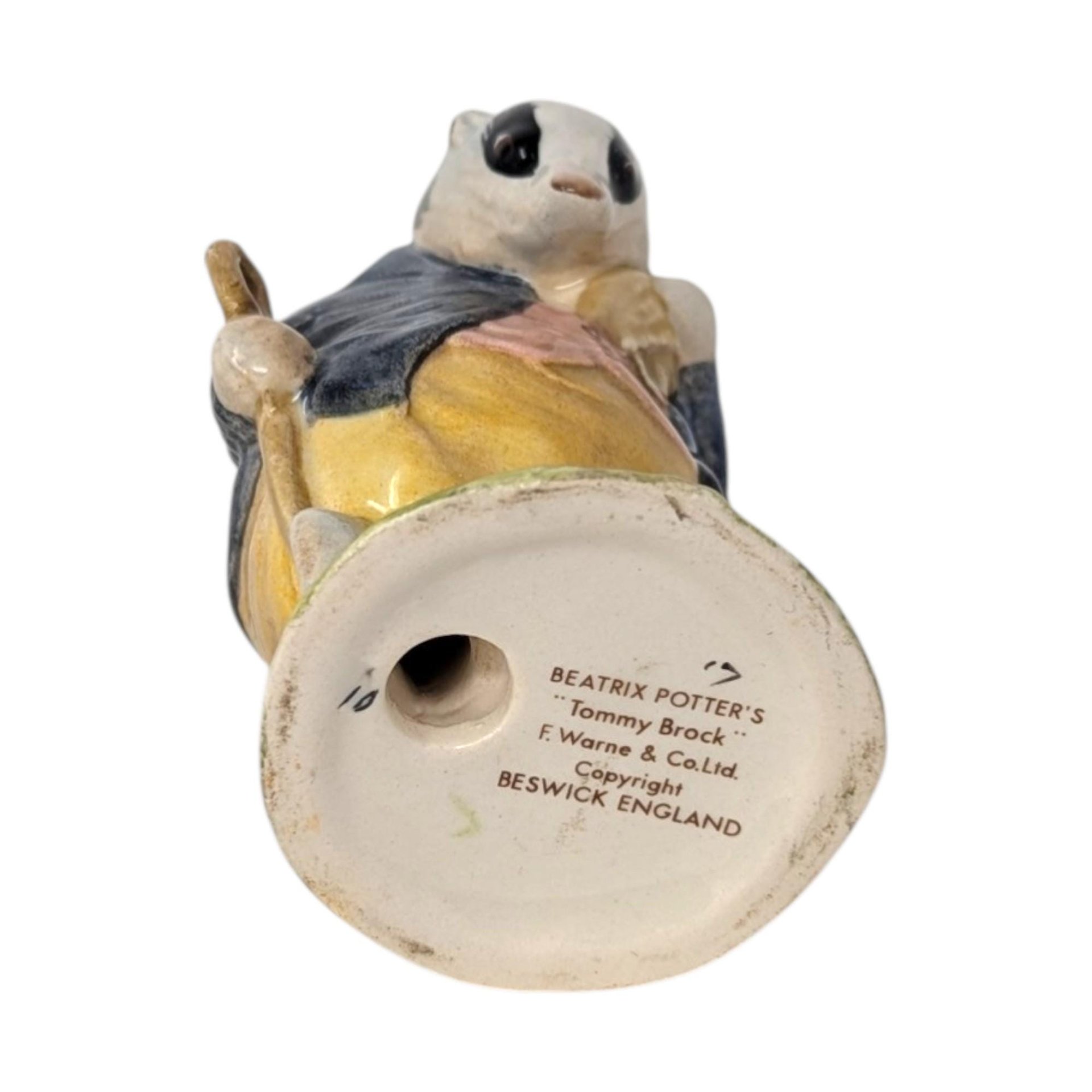 Vintage Tommy Brock Beatrix Potter Figurine