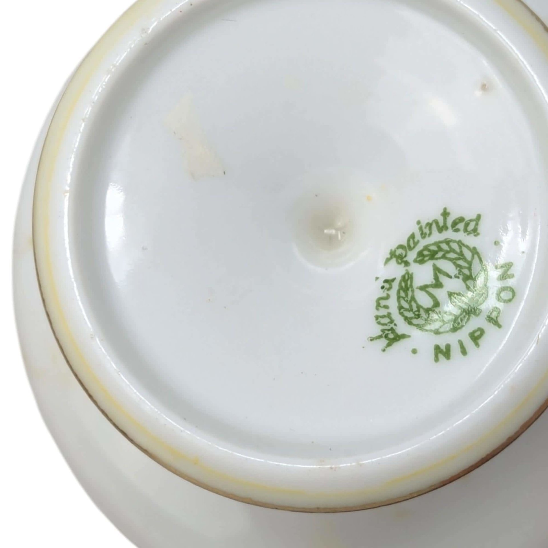 Antique Nippon Hand Painted Trinket Box