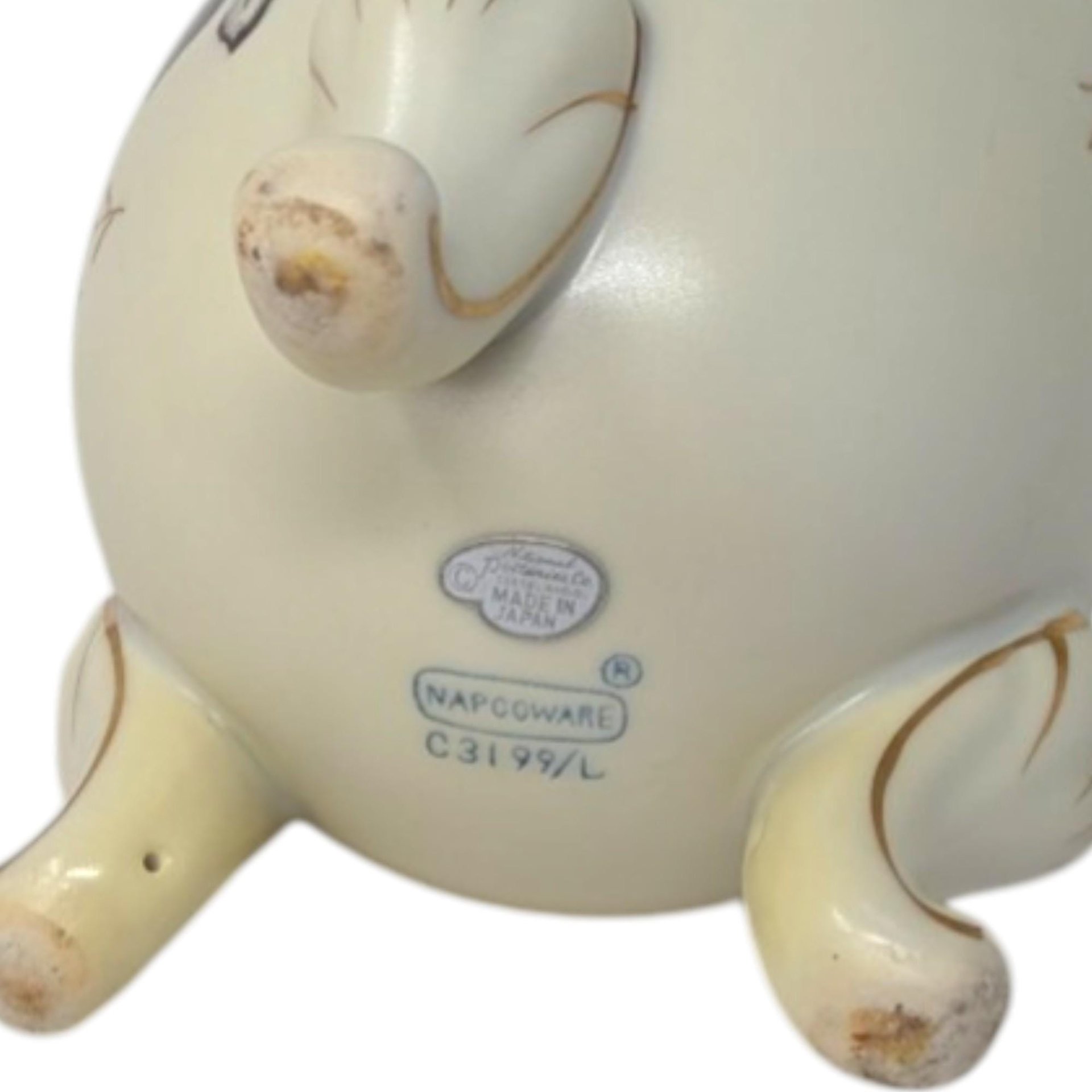 1960s Napcoware 3 Footed Egg Vase Porcelain – Mid-Century Spring Decor