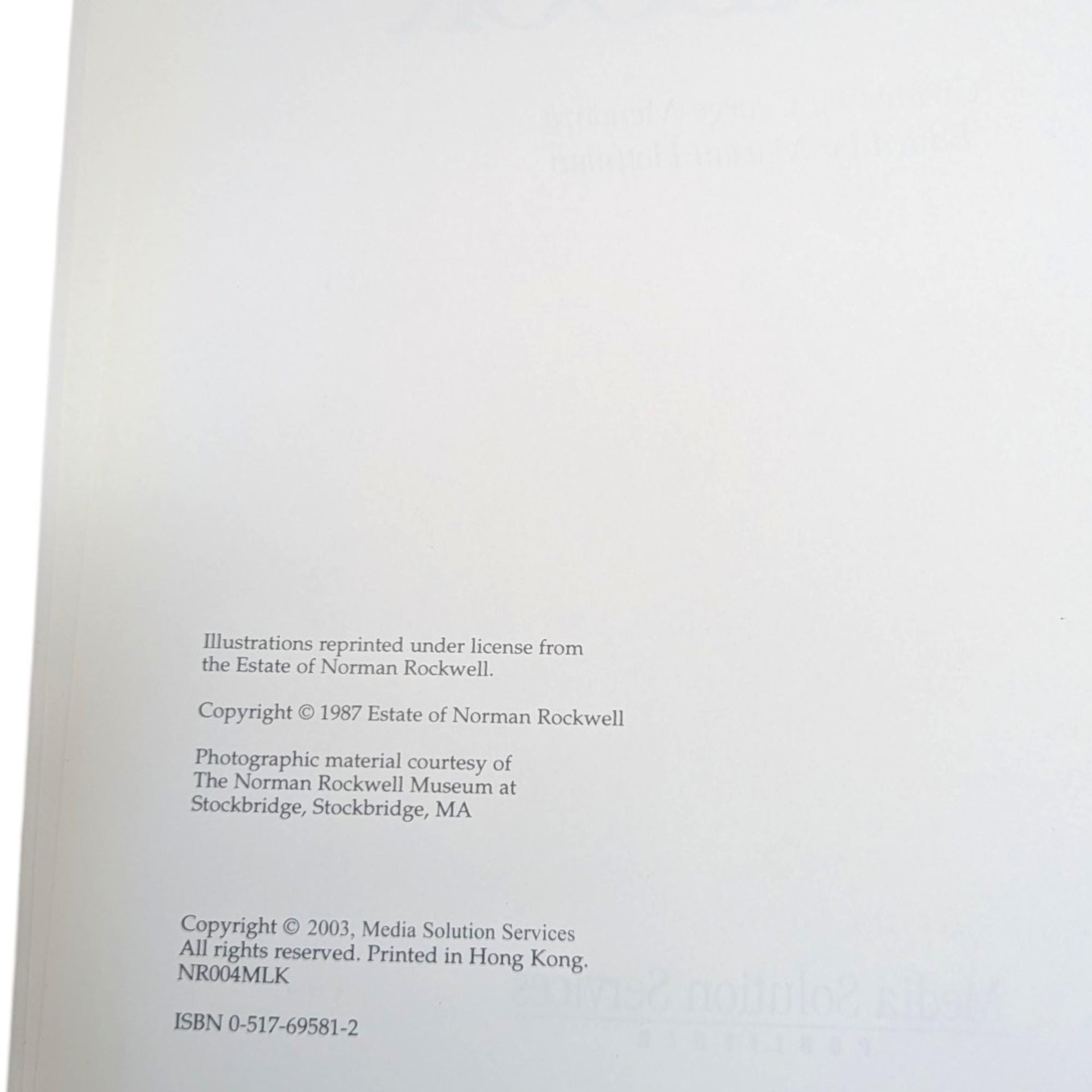 1987 The Norman Rockwell Illustrated Cookbook