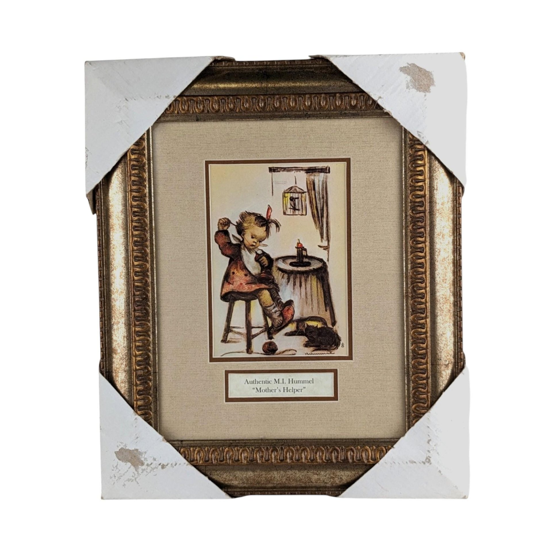 Set of 3 Vintage 1981 Framed Hummel Prints