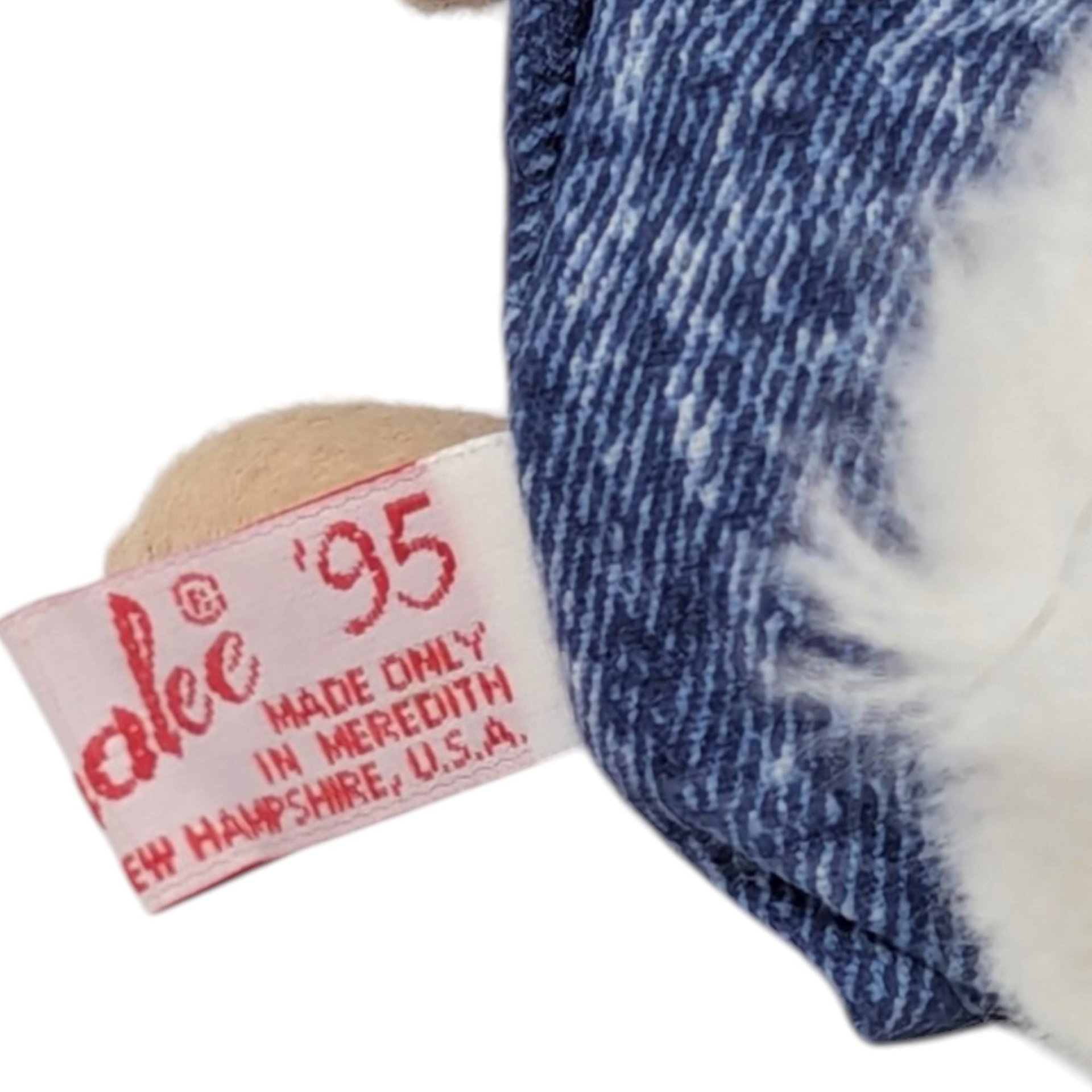 1995 Annalee Spring Country Boy Bunny