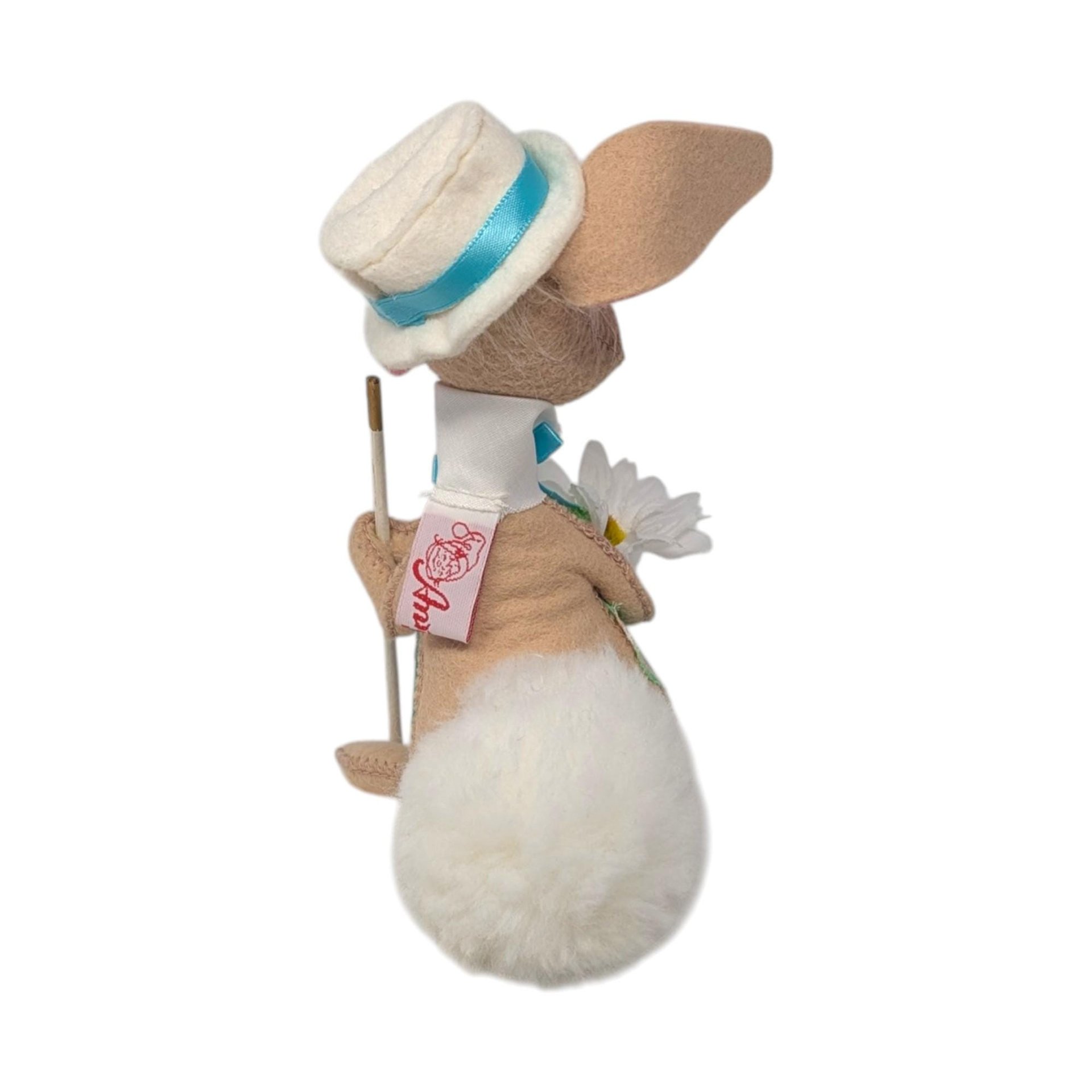1996 Annalee Spring Boater Dandy Bunny