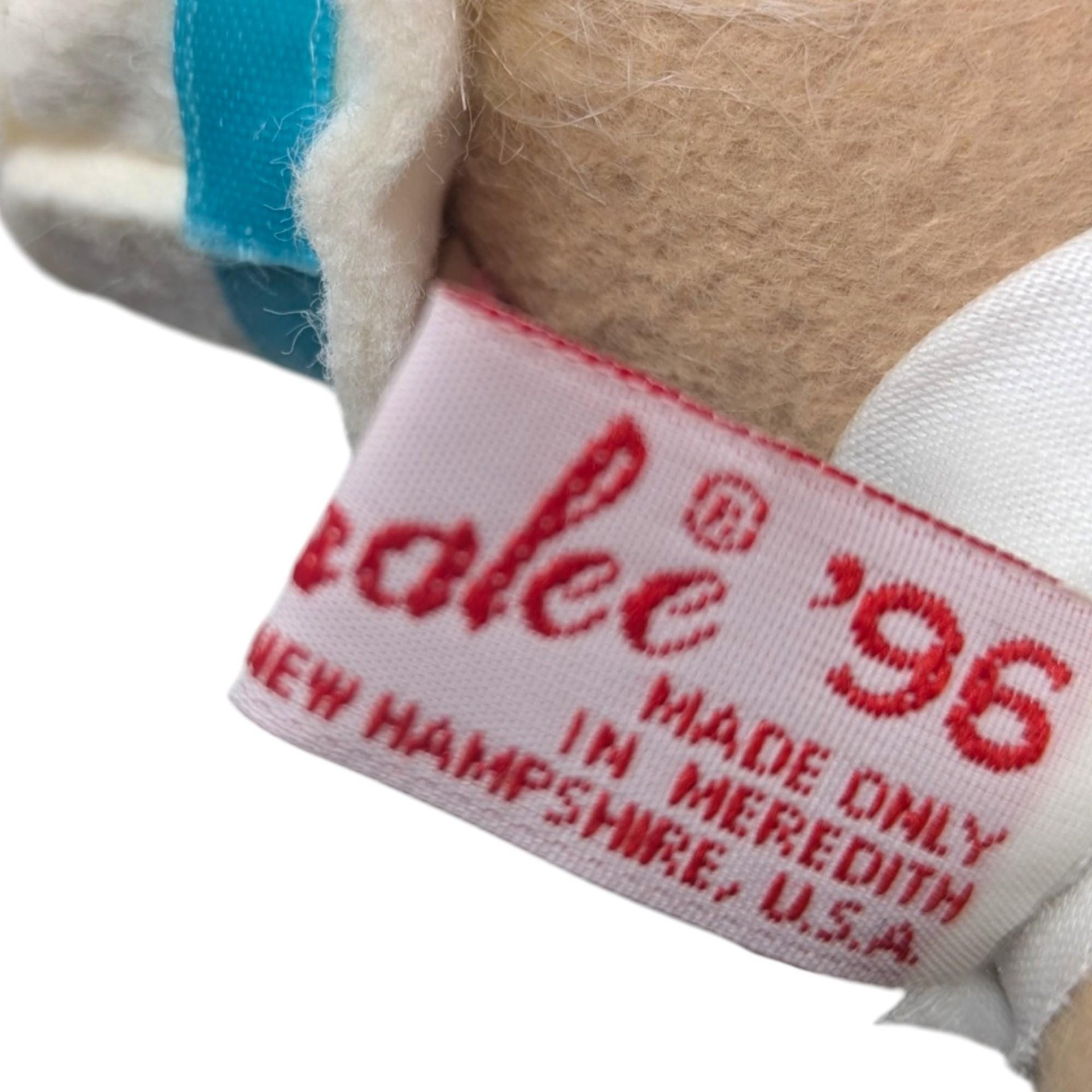 1996 Annalee Spring Boater Dandy Bunny