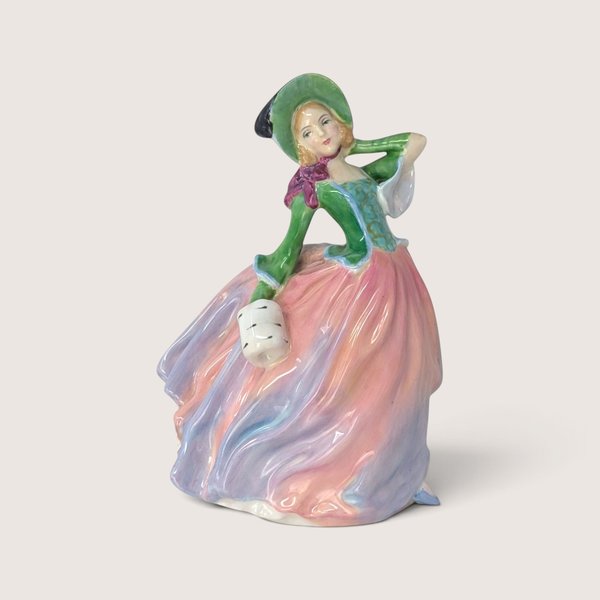 Vintage Royal Doulton Autumn Breezes Porcelain Figurine HN 1911