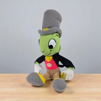 Vintage Walt Disney Jiminy Cricket Plush Toy, 10" Sitting Plush, Classic Disney Collectible, Gift for Disney Fans