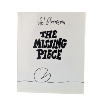 1976 Shel Silverstein "The Missing Piece" Hardcover Book, Classic Children's Story, Collectible Book, Gift for Reader, Illustrated