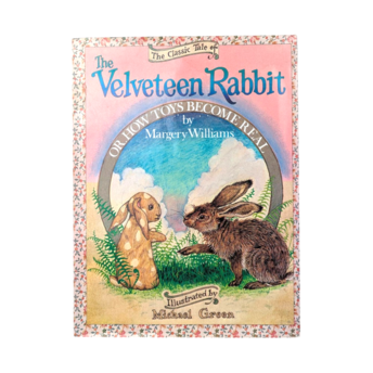 1984 Velveteen Rabbit Hardcover, Margery Williams Book, Michael Green Illustrations, Vintage Children's Book, Classic Story