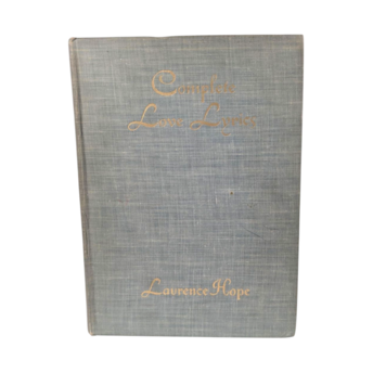 1943 Complete Love Lyrics Laurence Hope Hardcover Poetry Bryan Shaw Illustrations