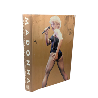 Vintage 1991 Madonna Unauthorized Biography Hardcover Book Christopher Andersen Pop Culture Icon Gift for Music Fans, Celebrity History