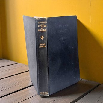 Vintage Cyrano de Bergerac Book, 5th Printing, Brian Hooker Translation, Classic French Drama, Literary Gift