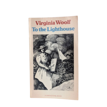 Vintage 1955 To the Lighthouse by Virginia Woolf, Softcover, Classic Literature, Bloomsbury Group, Literary Gift