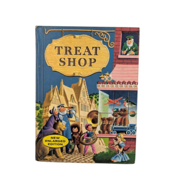 Vintage 1960 Treat Shop Book, Eleanor M. Johnson, Children's Literature, Illustrated Hardcover